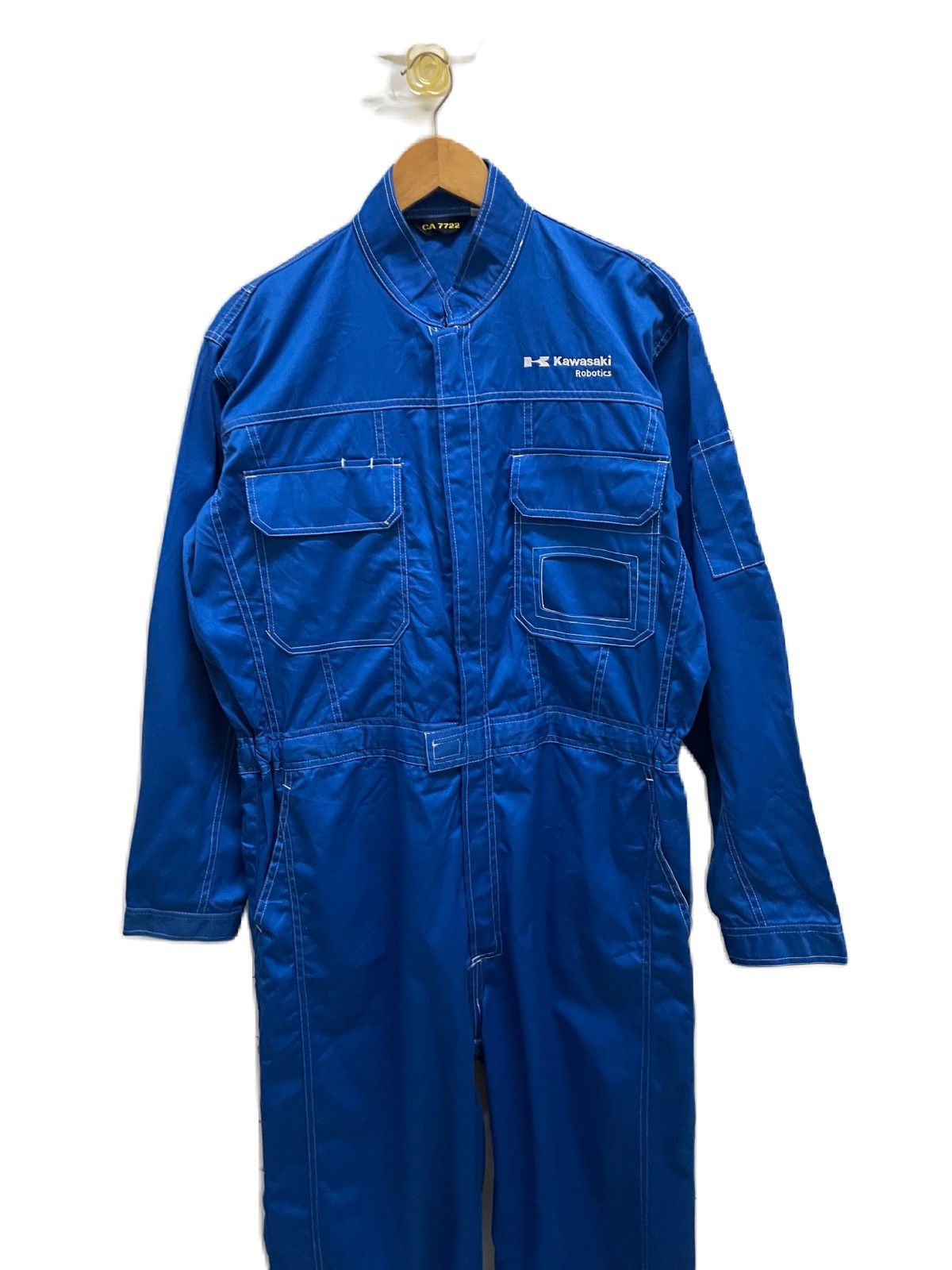 Japanese Brand Kawasaki Robotics Jumsuit Coverall Size US 38 / EU 54 - 6 Thumbnail