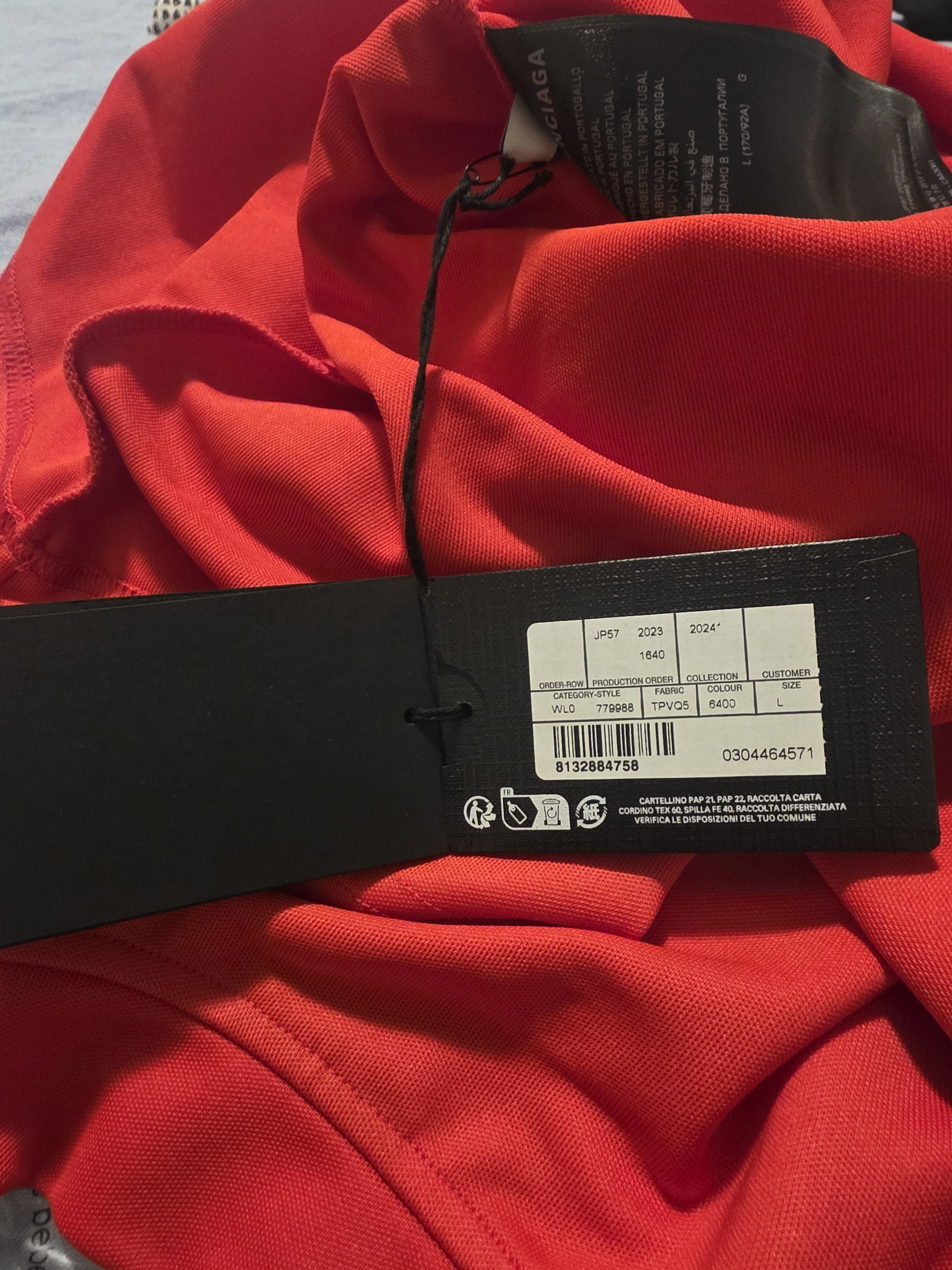 Balenciaga Skiwear Sport Icon Shiny Jersey Ski T-Shirt l Size US L / EU 52-54 / 3 - 11 Thumbnail