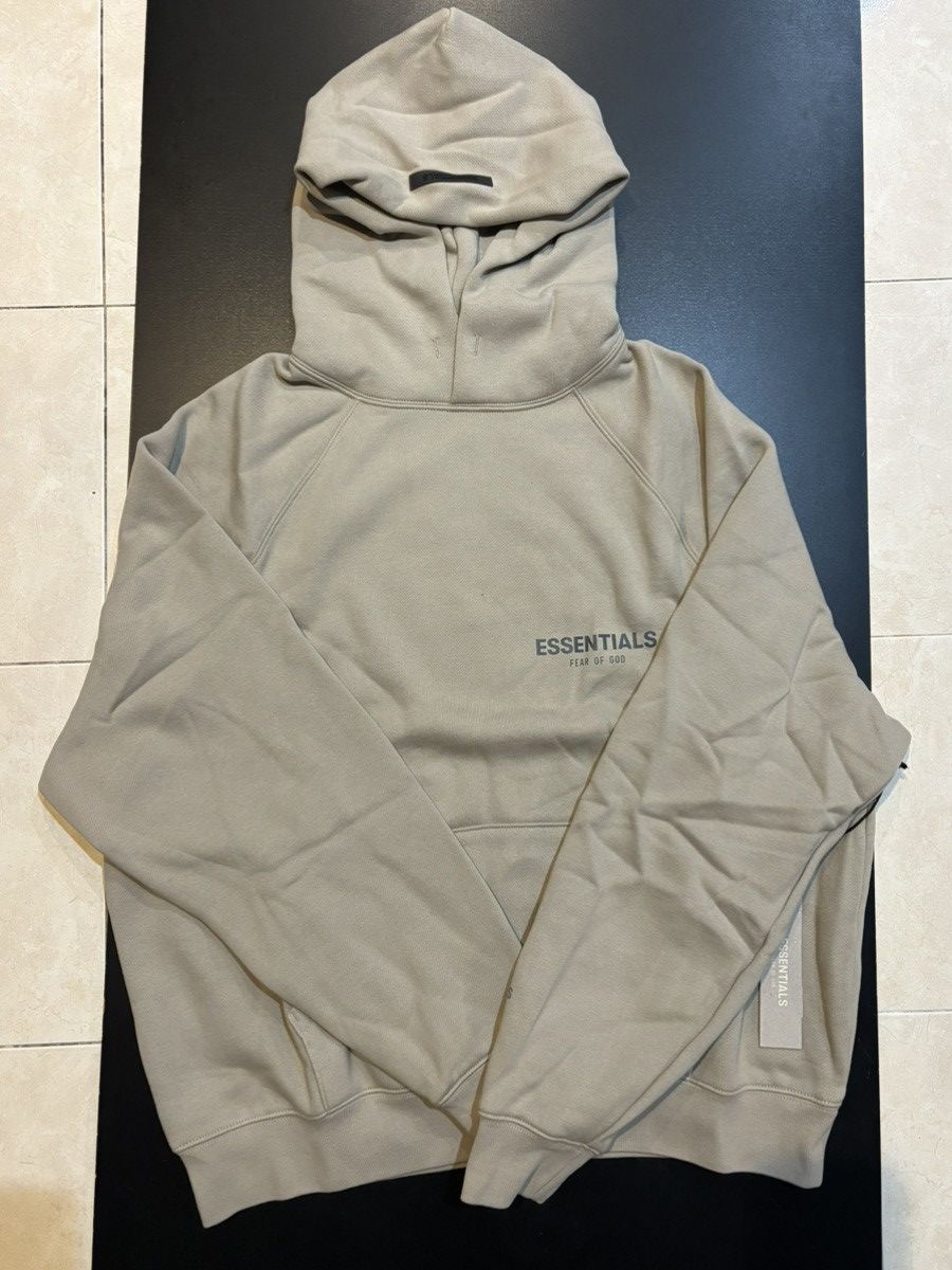 Fear of God Fear of God Essentials Tan Hoodie - Small Size US S / EU 44-46 / 1 - 2 Thumbnail