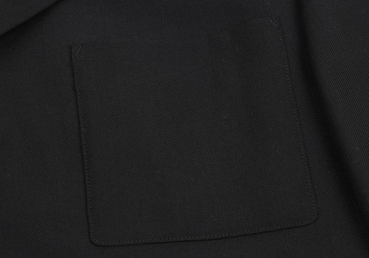 Jean Paul Gaultier Wool Lapel Design Fly Front Jacket in Black Size 48 Size US M / EU 48-50 / 2 - 4 Thumbnail