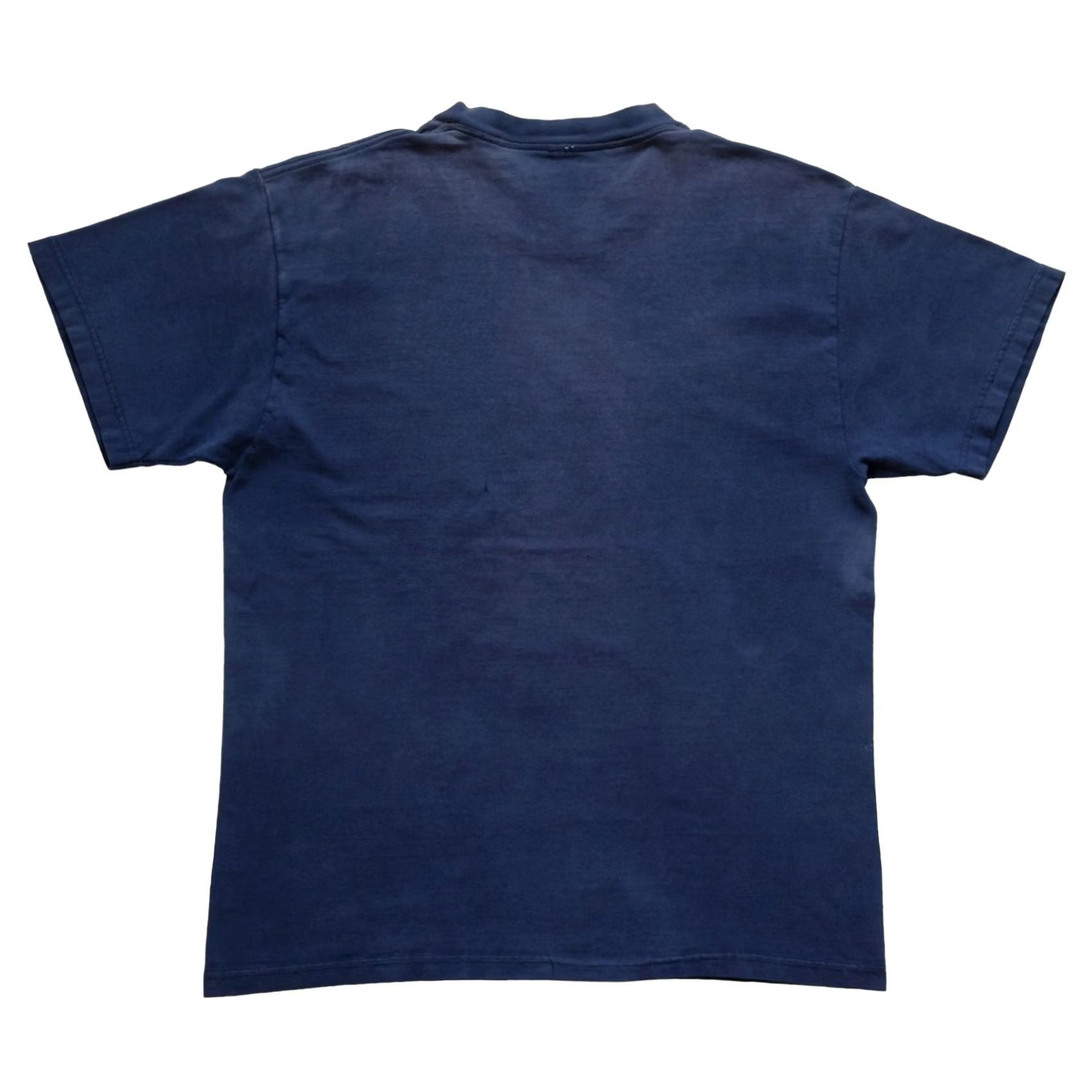 Fruit Of The Loom VINTAGE Fruit of the Loom USA T-Shirt Shirt Mens L Blue 1990s Distressed World Cup All the Way Size US L / EU 52-54 / 3 - 3 Thumbnail