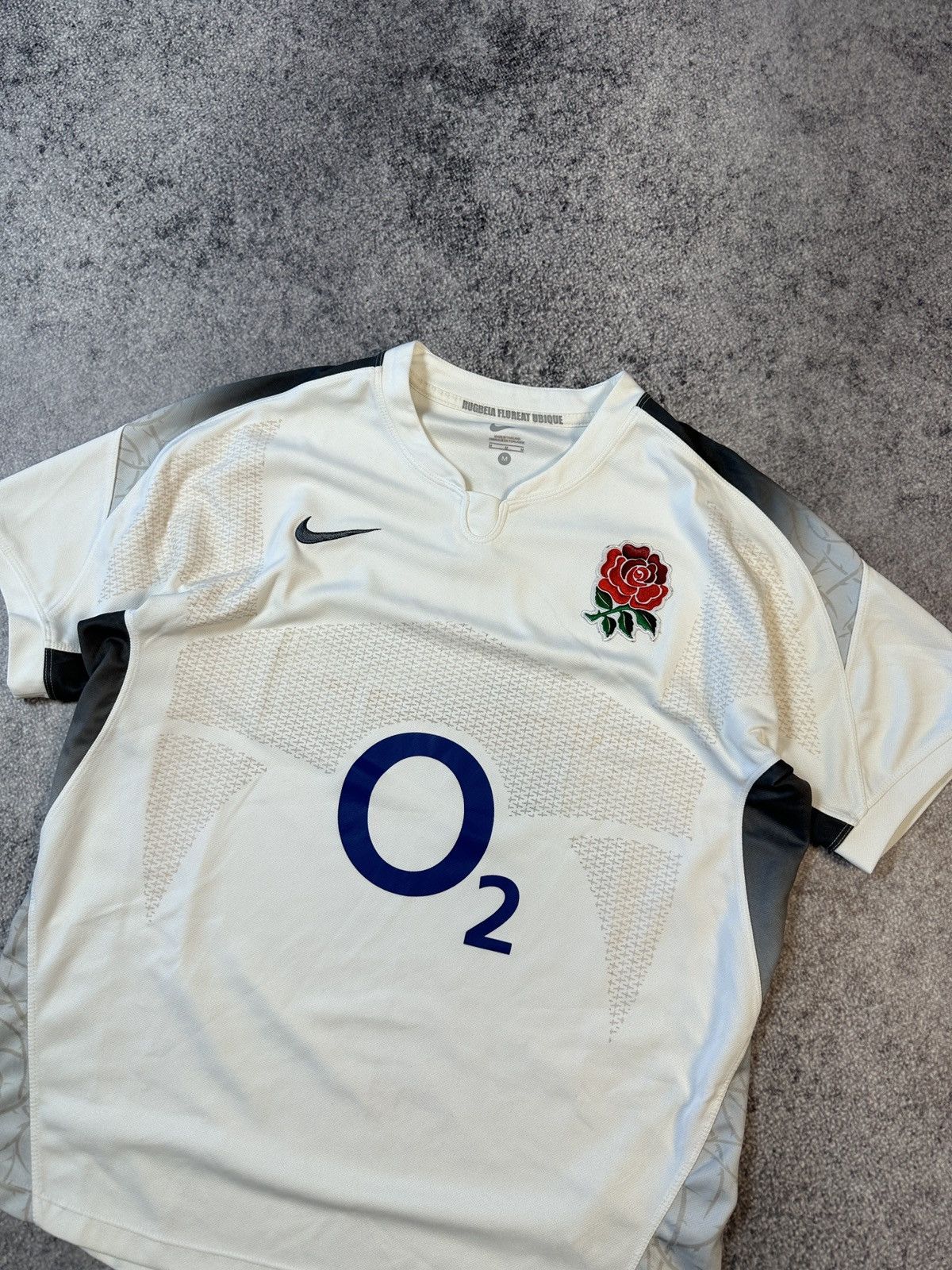 Nike × Vintage vintage Nike England O2 Rugby Streetwear rare Jersey VTg M Size US M / EU 48-50 / 2 - 2 Thumbnail