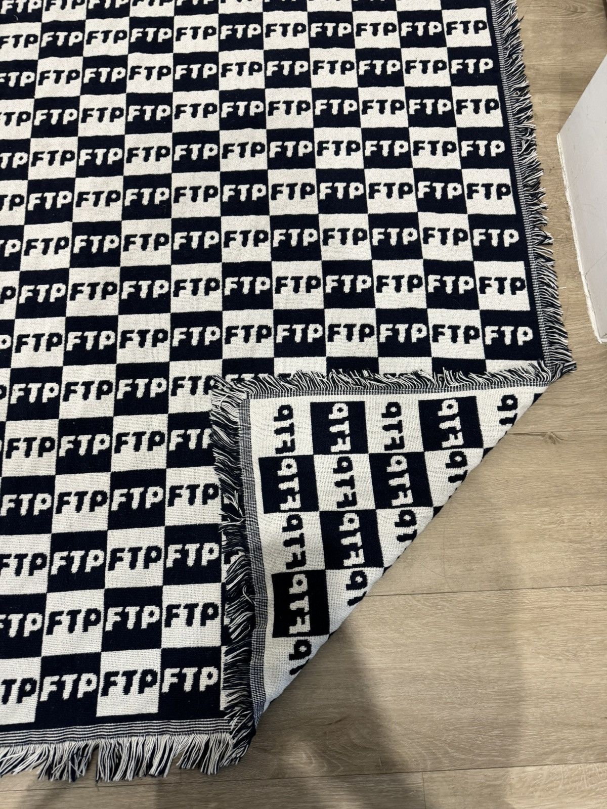 Fuck The Population FTP CHECKERED BLANKET OS Size ONE SIZE - 2 Thumbnail