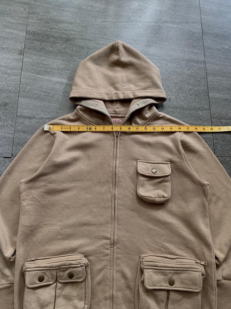Kapital Cargo Multi Pocket Zip Hoodie Size US M / EU 48-50 / 2 - 13 Thumbnail