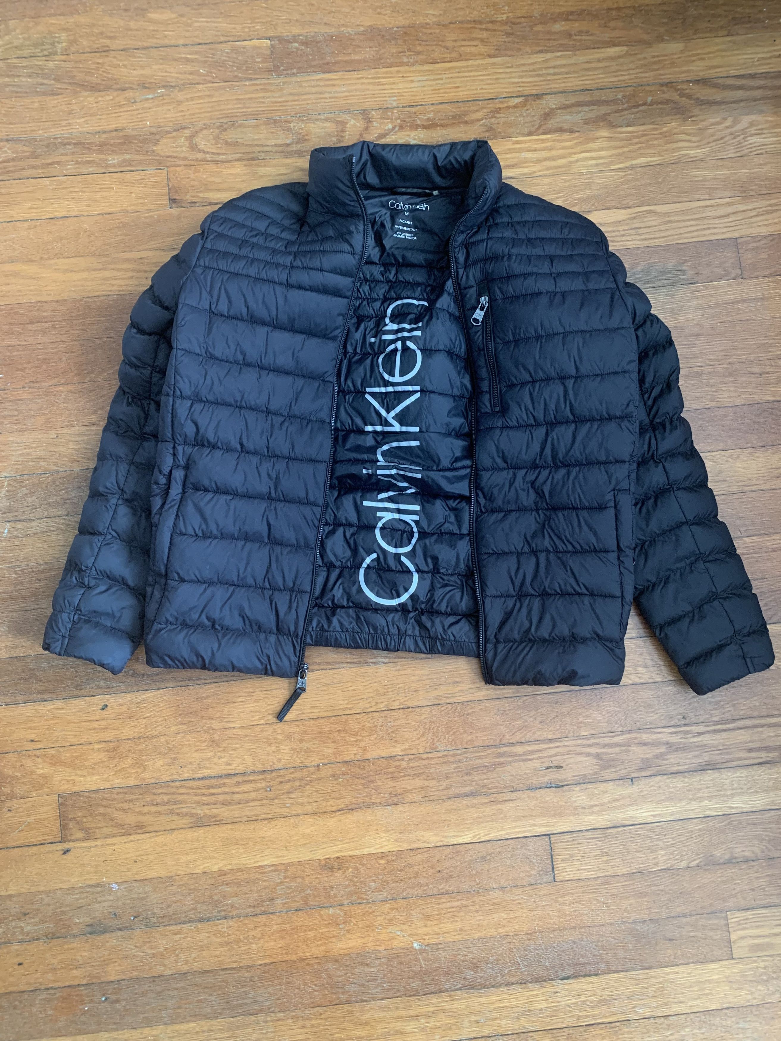 Calvin klein packable anorak online