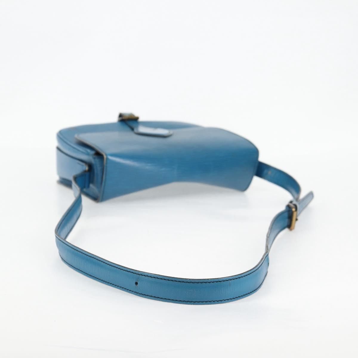 Louis Vuitton LOUIS VUITTON Epi Cartouchiere MM Shoulder Bag Blue M52245 Size ONE SIZE - 7 Thumbnail