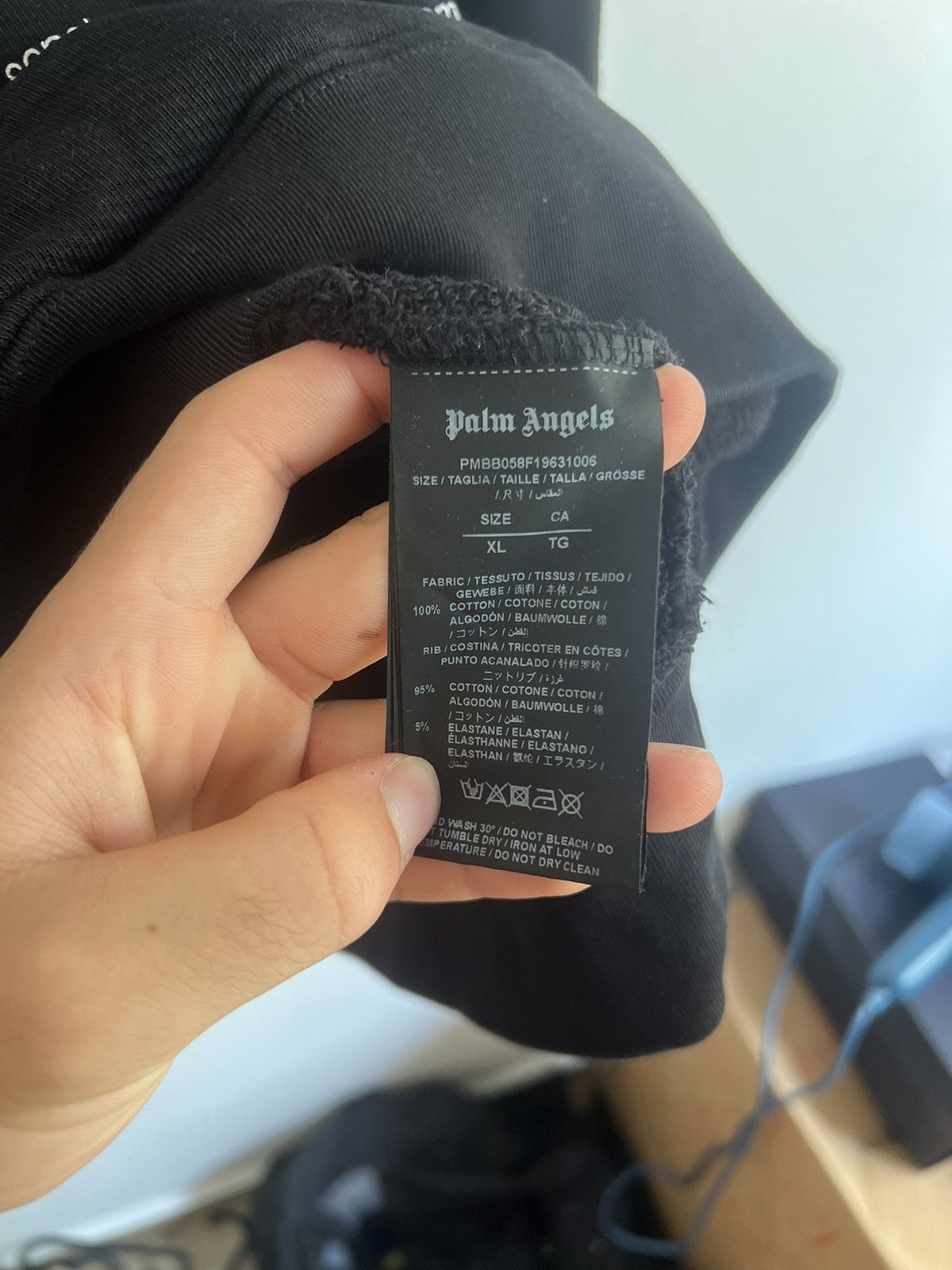 Palm Angels Palm Angels “Sensitive Content” Hoodie Size US XL / EU 56 / 4 - 8 Thumbnail
