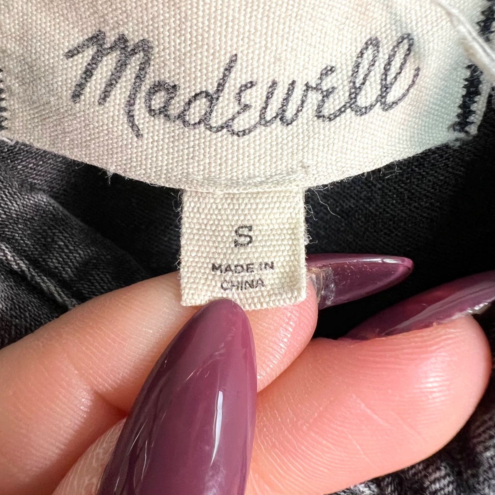 Madewell Madewell Shirt Dress Denim Long Sleeve Cotton Pockets Button Front Gray Small Womens Size S / US 4 / IT 40 - 3 Thumbnail