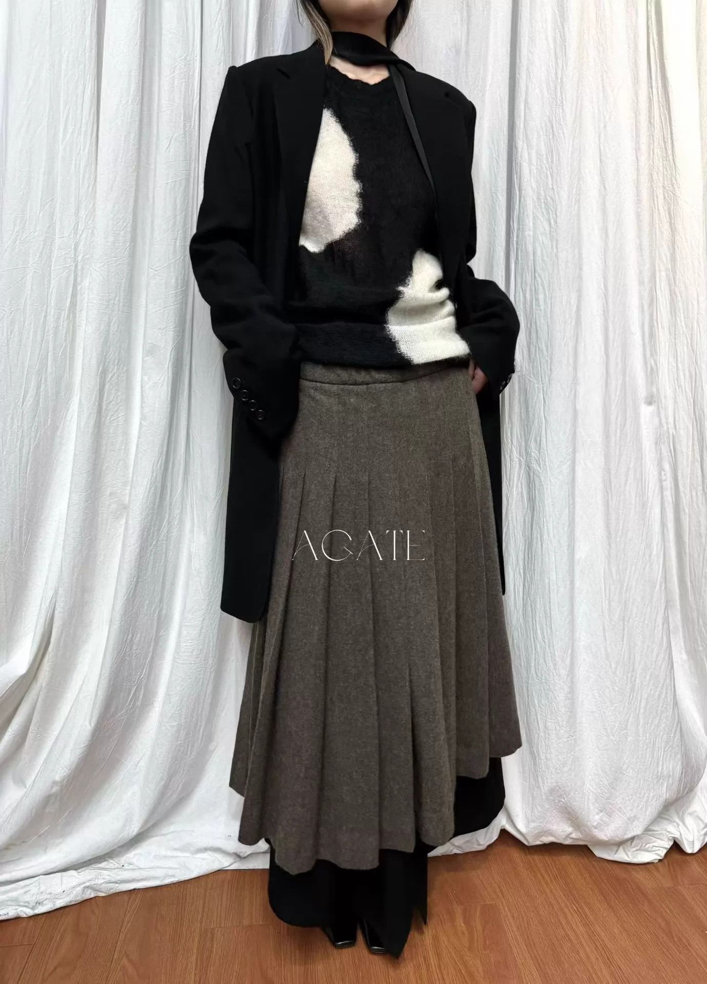 Ann Demeulemeester Ann Dem Wool Long Coat Size40 Size S / US 4 / IT 40 - 1 Thumbnail