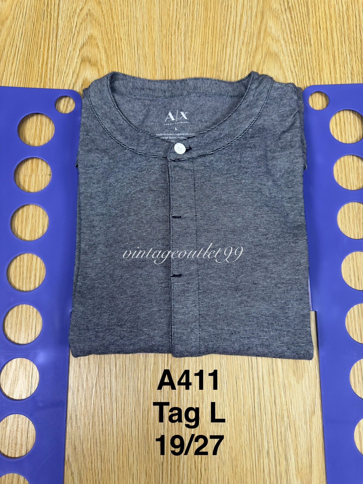 Armani Armani Exchange Long Sleeve Casual Shirt A411 Size US L / EU 52-54 / 3 - 12 Thumbnail
