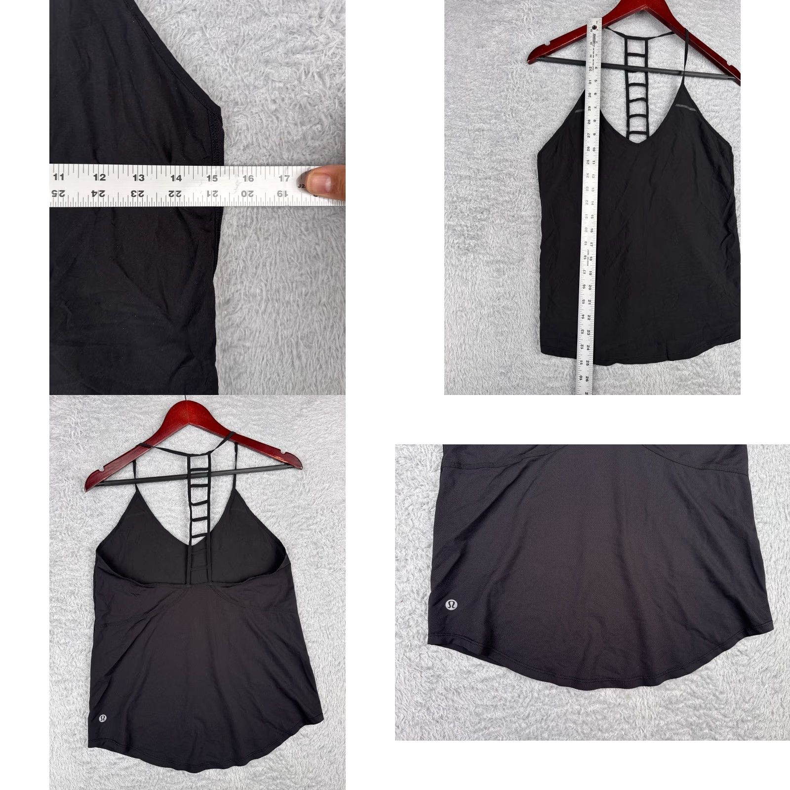 Lululemon Lululemon Shirt Women 4 Black Breezy Singlet Swift Ultra Light Fabric W1K23S Size S / US 4 / IT 40 - 8 Thumbnail