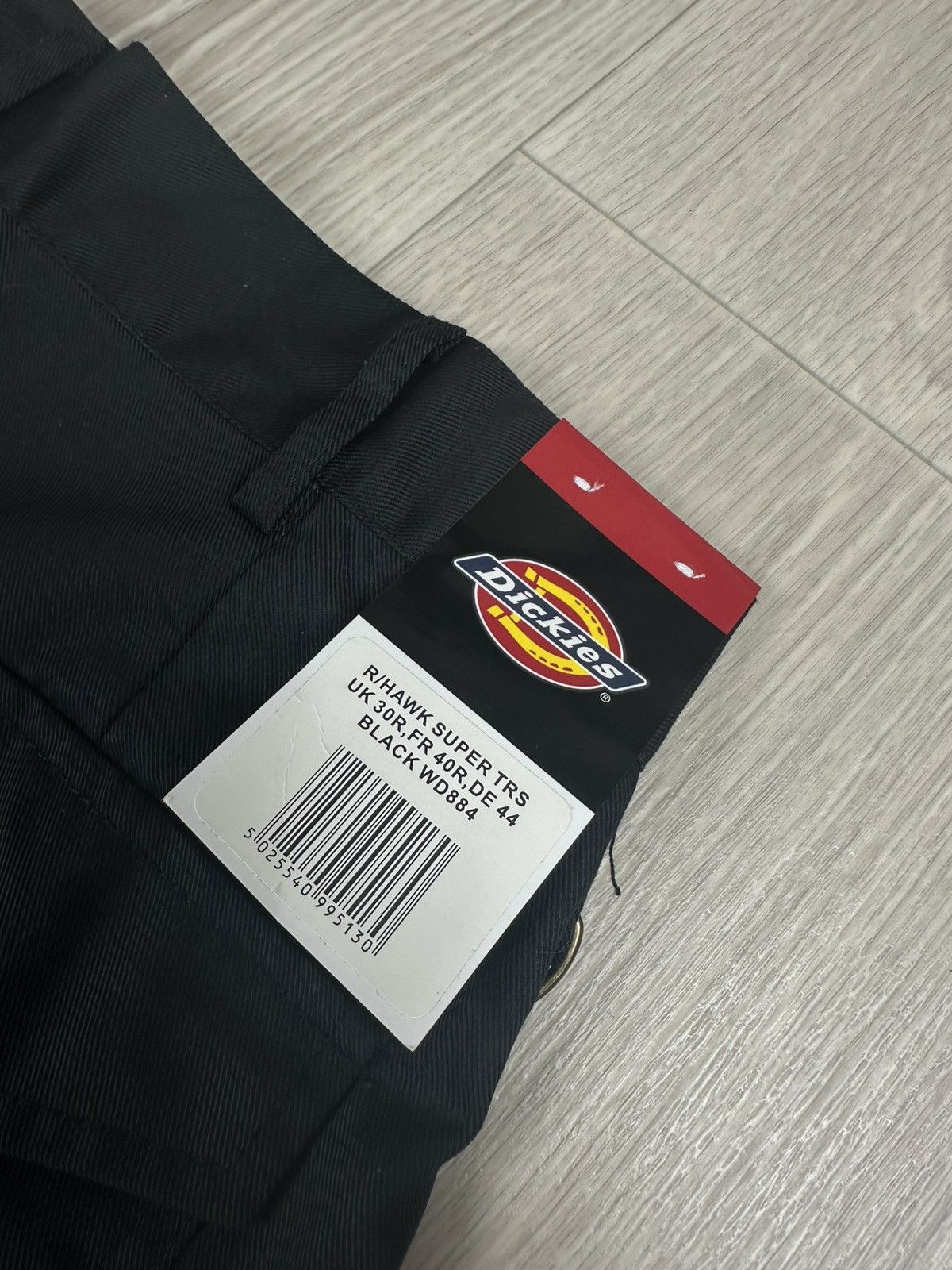 Dickies New Dickies R/Hawk Super TRS Work Black Pants Size US 30 / EU 46 - 8 Thumbnail
