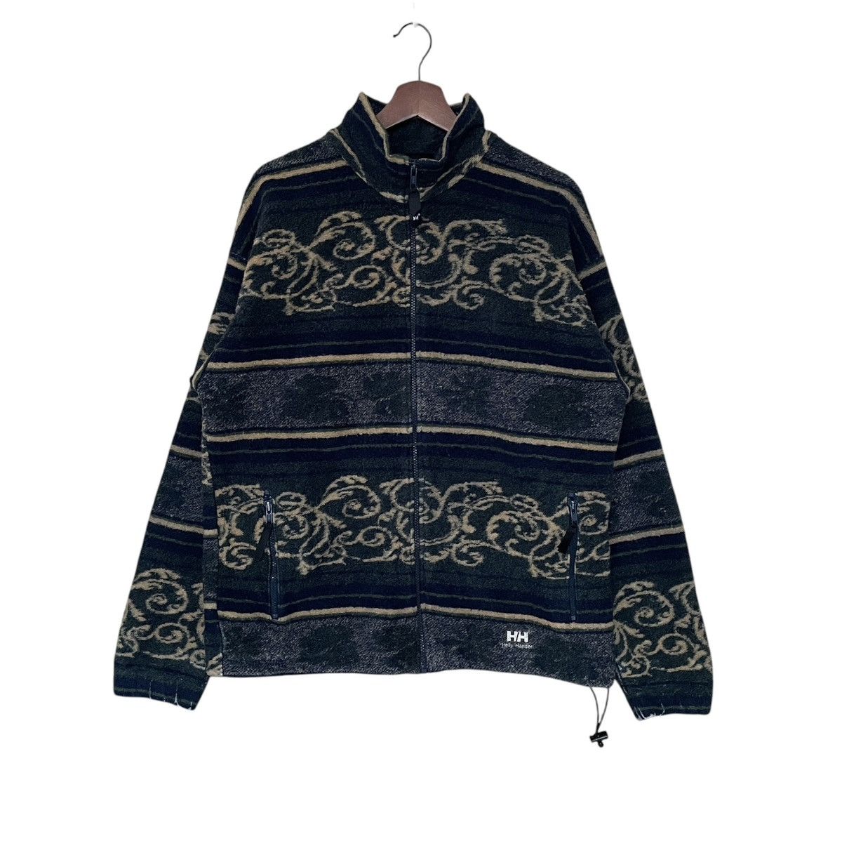 Helly Hansen × Vintage Vintage Brand Helly Hansen Navajo Fleece 1990s Size US M / EU 48-50 / 2 - 1 Thumbnail
