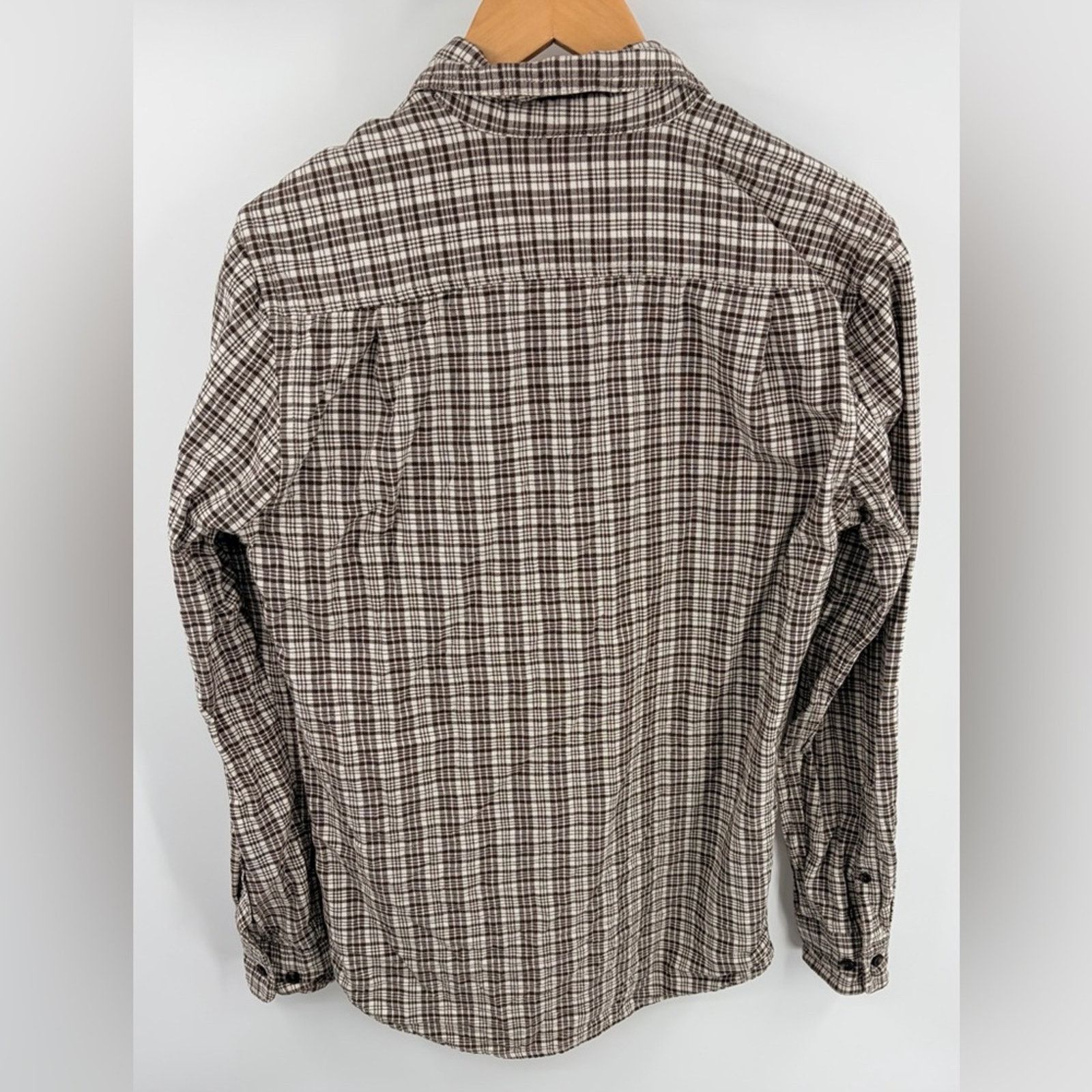 Filson Filson men’s flannel button down shirt cream brown size XS Size US XS / EU 42 / 0 - 5 Thumbnail