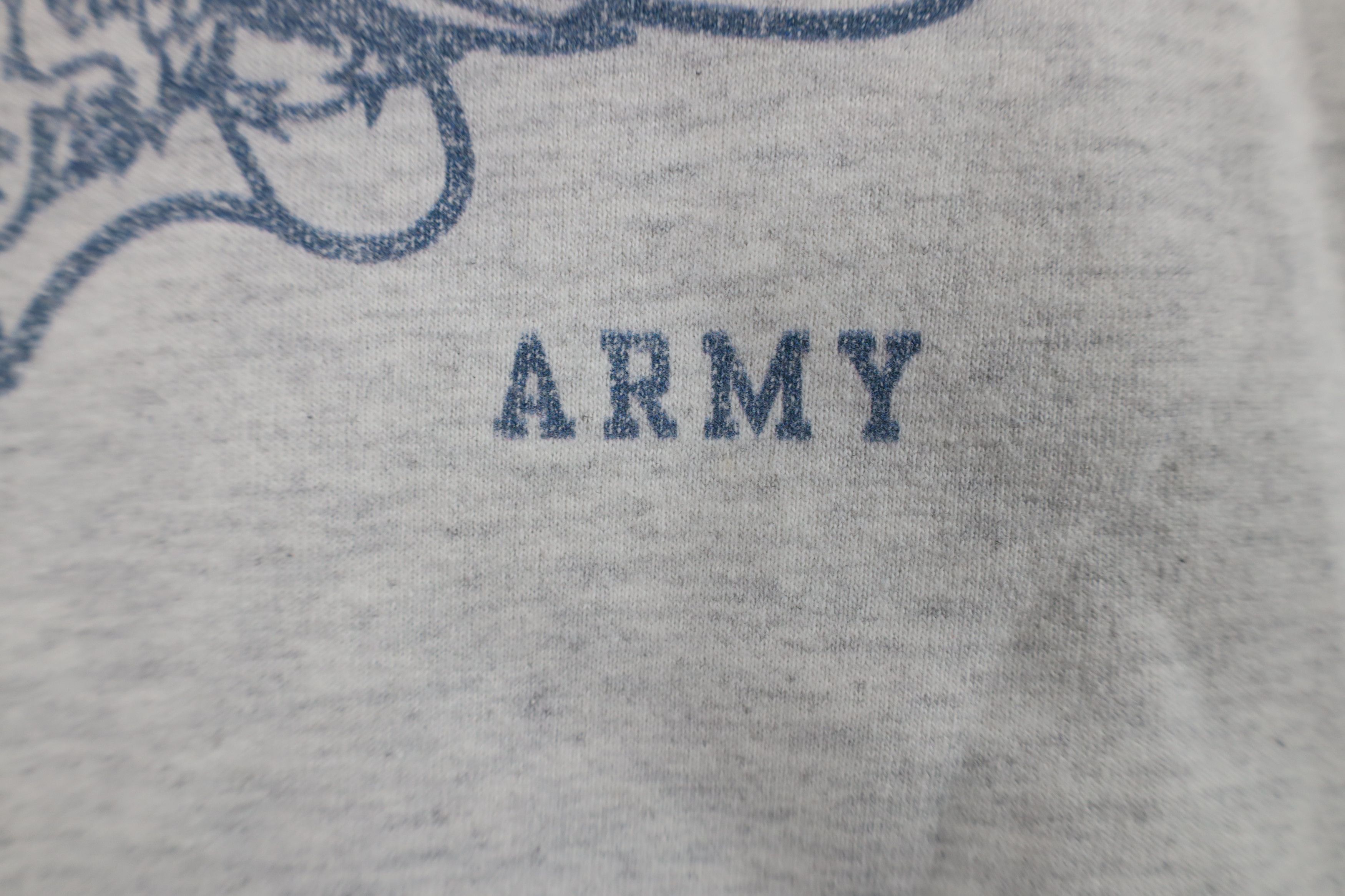 Vintage Vintage 90s Vietnam Army Veteran Crewneck Sweatshirt Gray Size US XXL / EU 58 / 5 - 5 Thumbnail
