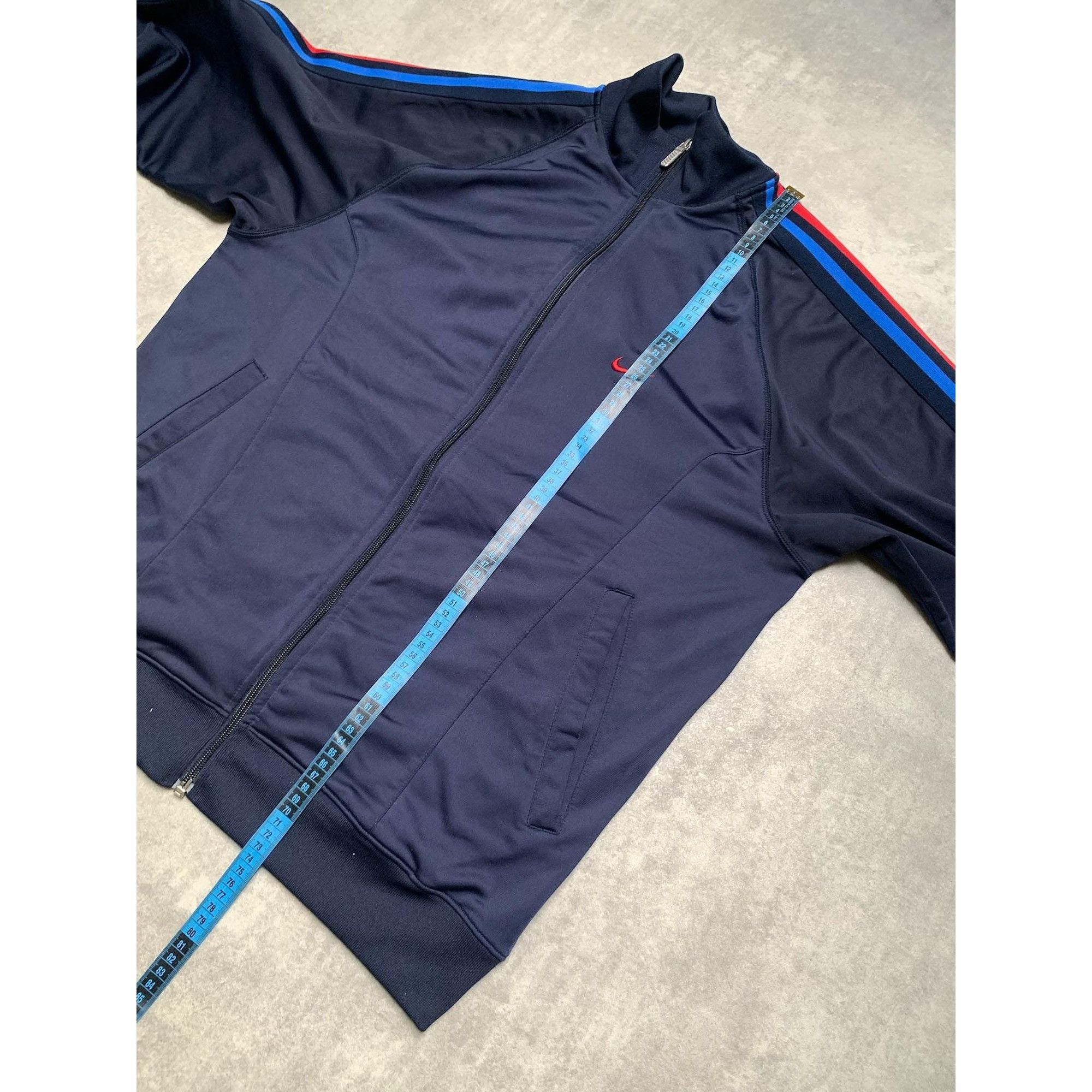 Nike Vintage Nike track set jacket + pant mens size M - L blue Size US M / EU 48-50 / 2 - 6 Thumbnail