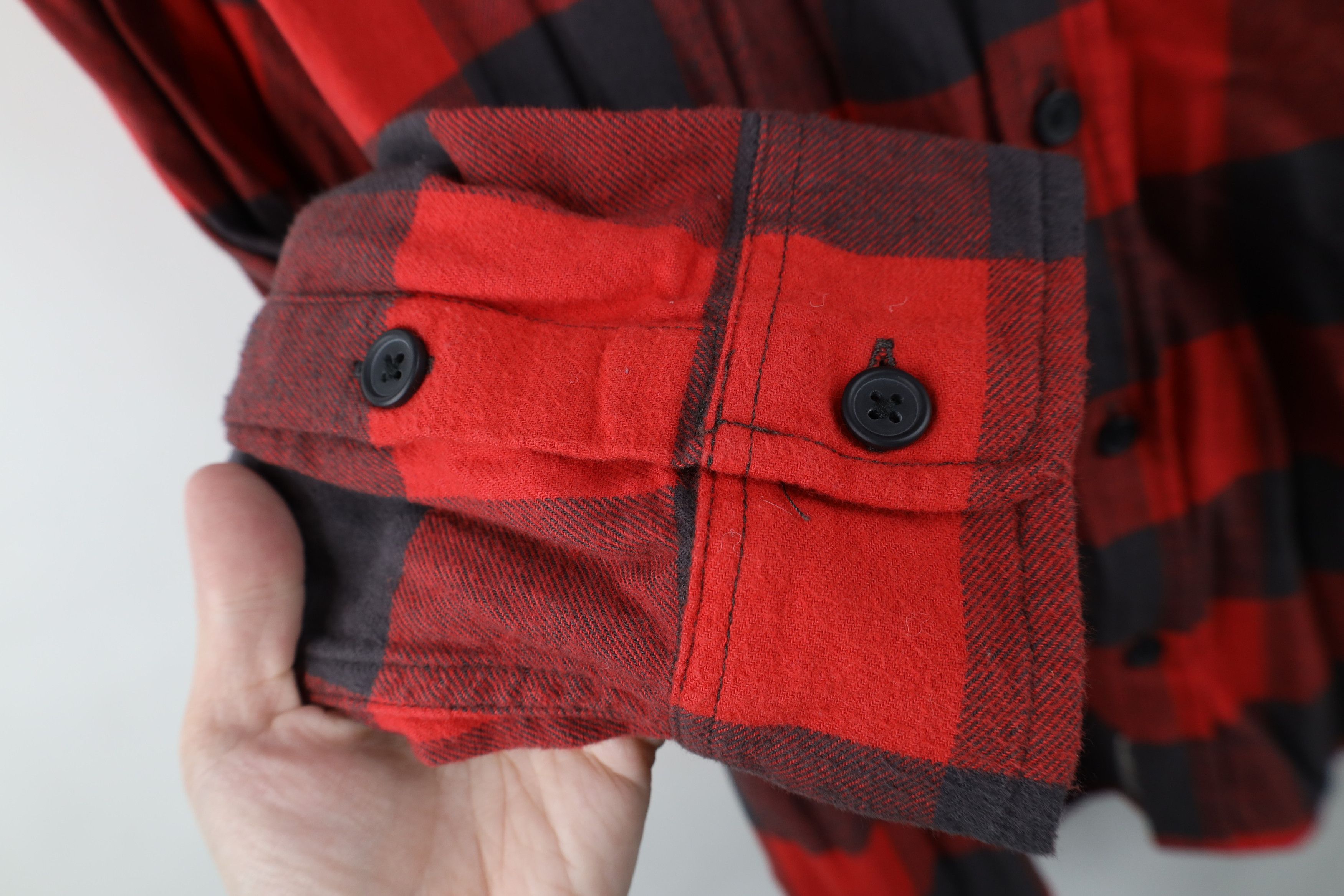 Vintage Vintage 90s Streetwear Flannel Collared Button Shirt Plaid Size US XXL / EU 58 / 5 - 6 Thumbnail