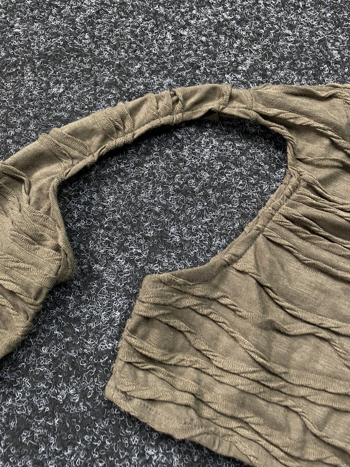 Japanese Brand × Vintage Mesh Y2K Long Sleeve Cropped Top Jean Paul Gaultier Style Size S / US 4 / IT 40 - 7 Thumbnail