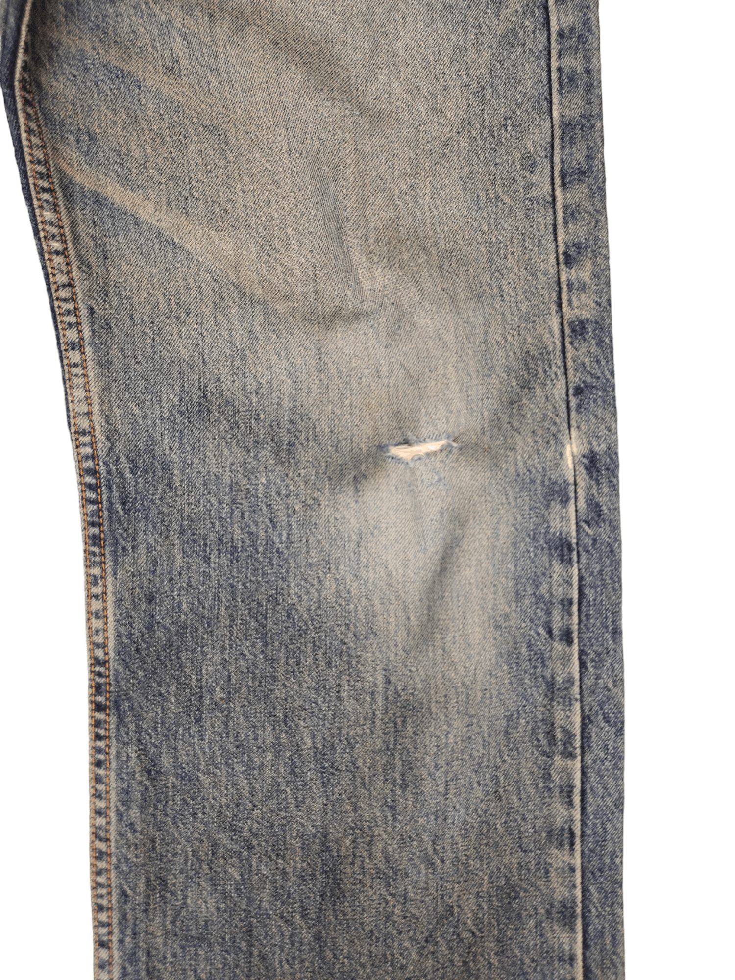Levi's Vintage Levis 612 Orange Tab Distress Faded Wash Jeans Size US 33 - 7 Thumbnail