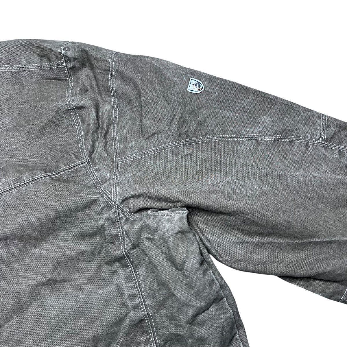 Kuhl Kuhl Mens Burr Vintage Patina Dye Canvas Fleece Lined Jacket Size US XL / EU 56 / 4 - 8 Thumbnail