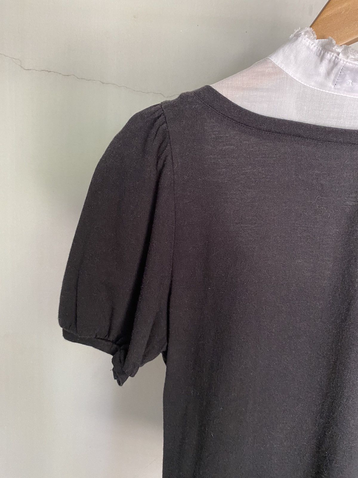 Burberry BURBERRY Black Puff Sleeve Blouses Size XS / US 0-2 / IT 36-38 - 9 Thumbnail