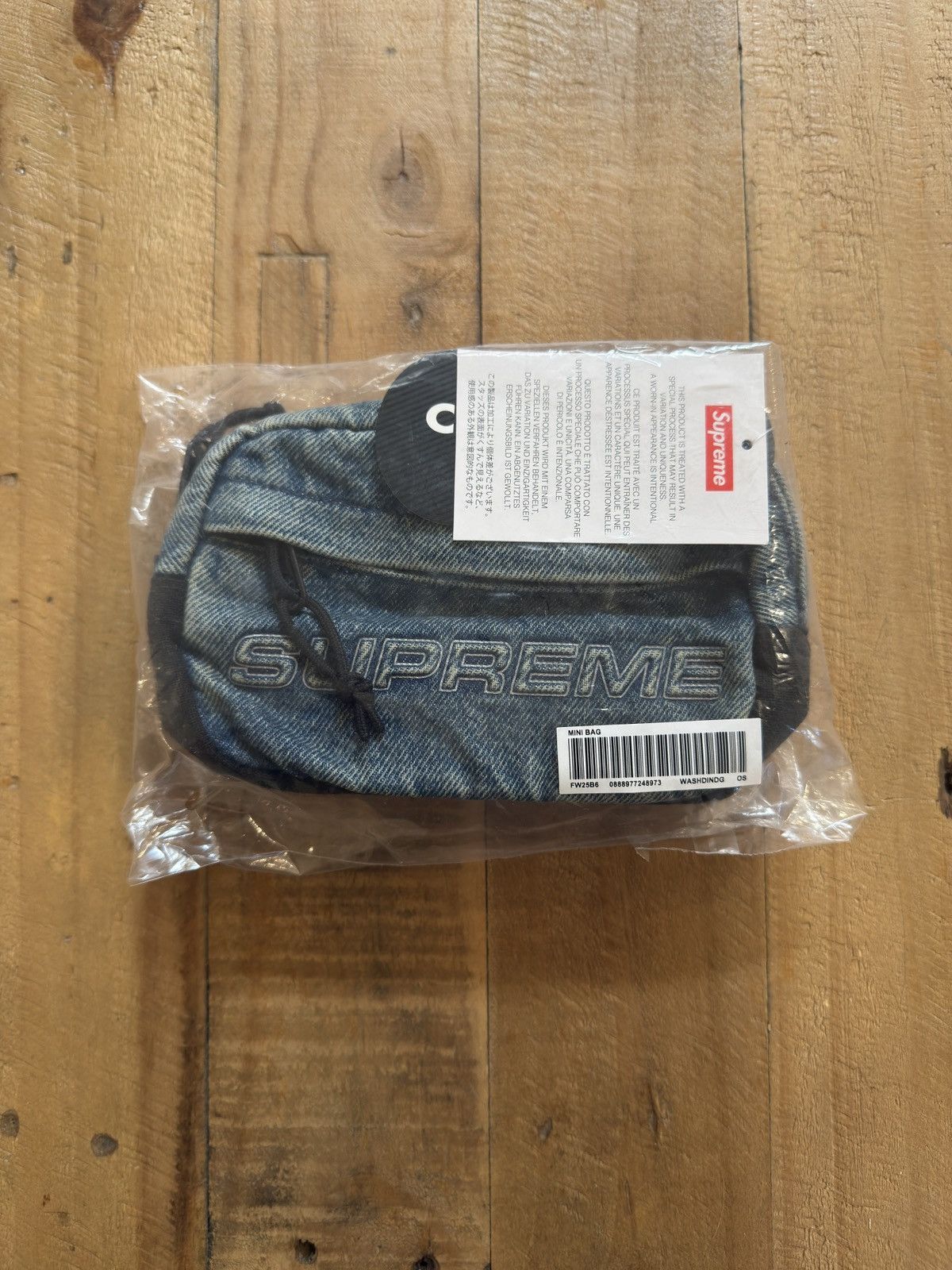 Supreme Supreme Denim Mini Shoulder Bag & Fujifilm Camera Size ONE SIZE - 6 Thumbnail