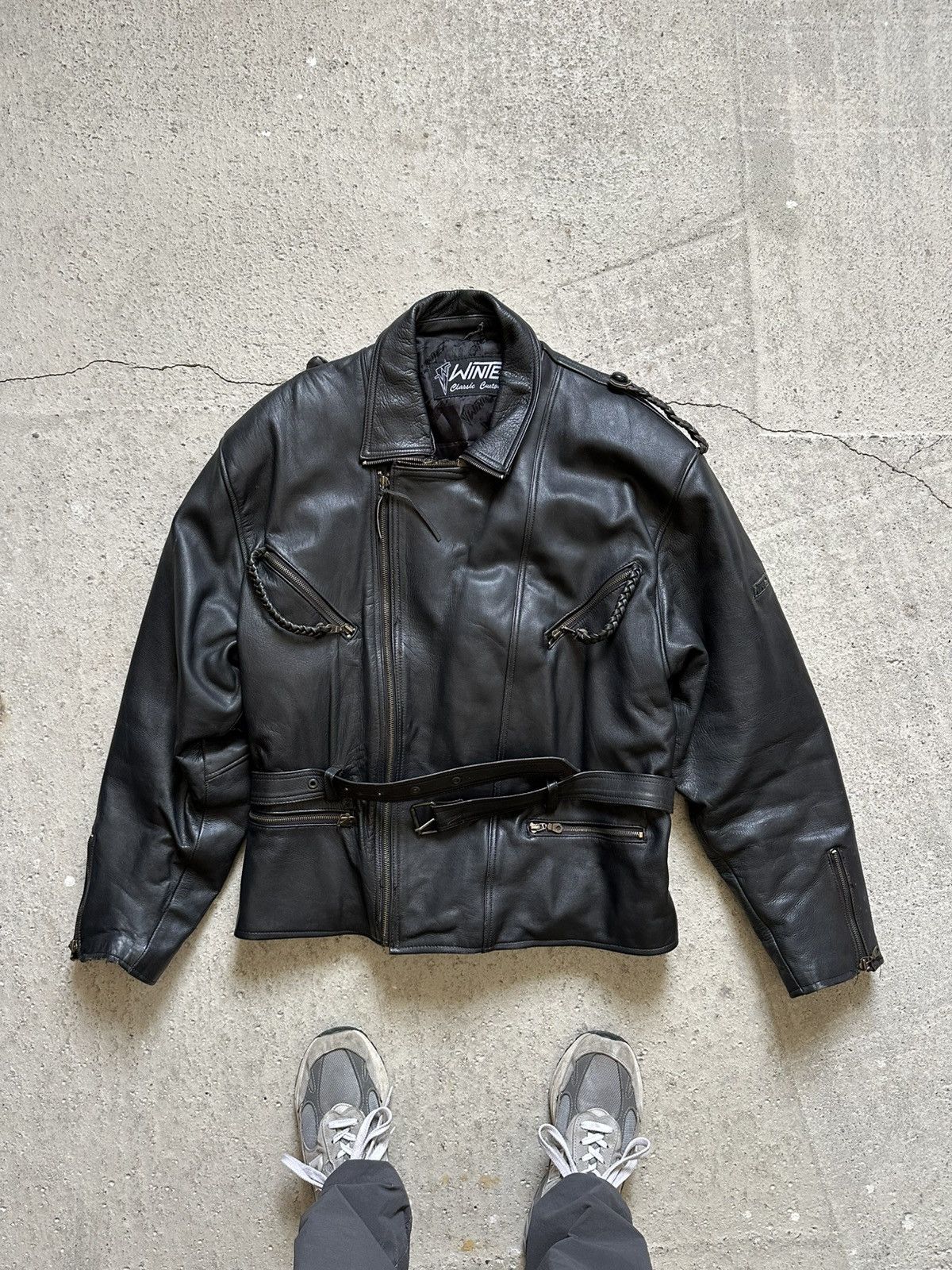 Other Leather Jacket Wintex Black size - 44 Size US S / EU 44-46 / 1 - 1 Thumbnail