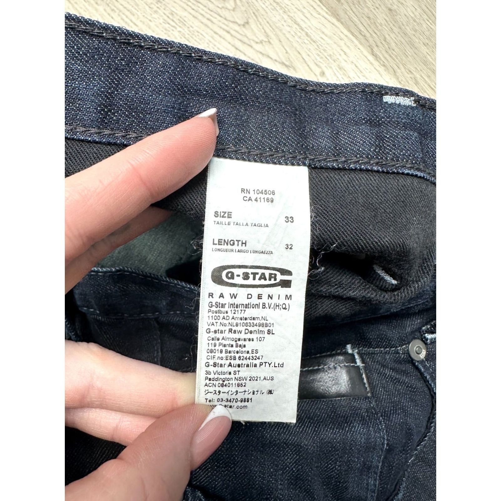 G-Star G Star Raw Blade Loose Mens Denim Jeans Shirt Size US 33 - 4 Thumbnail