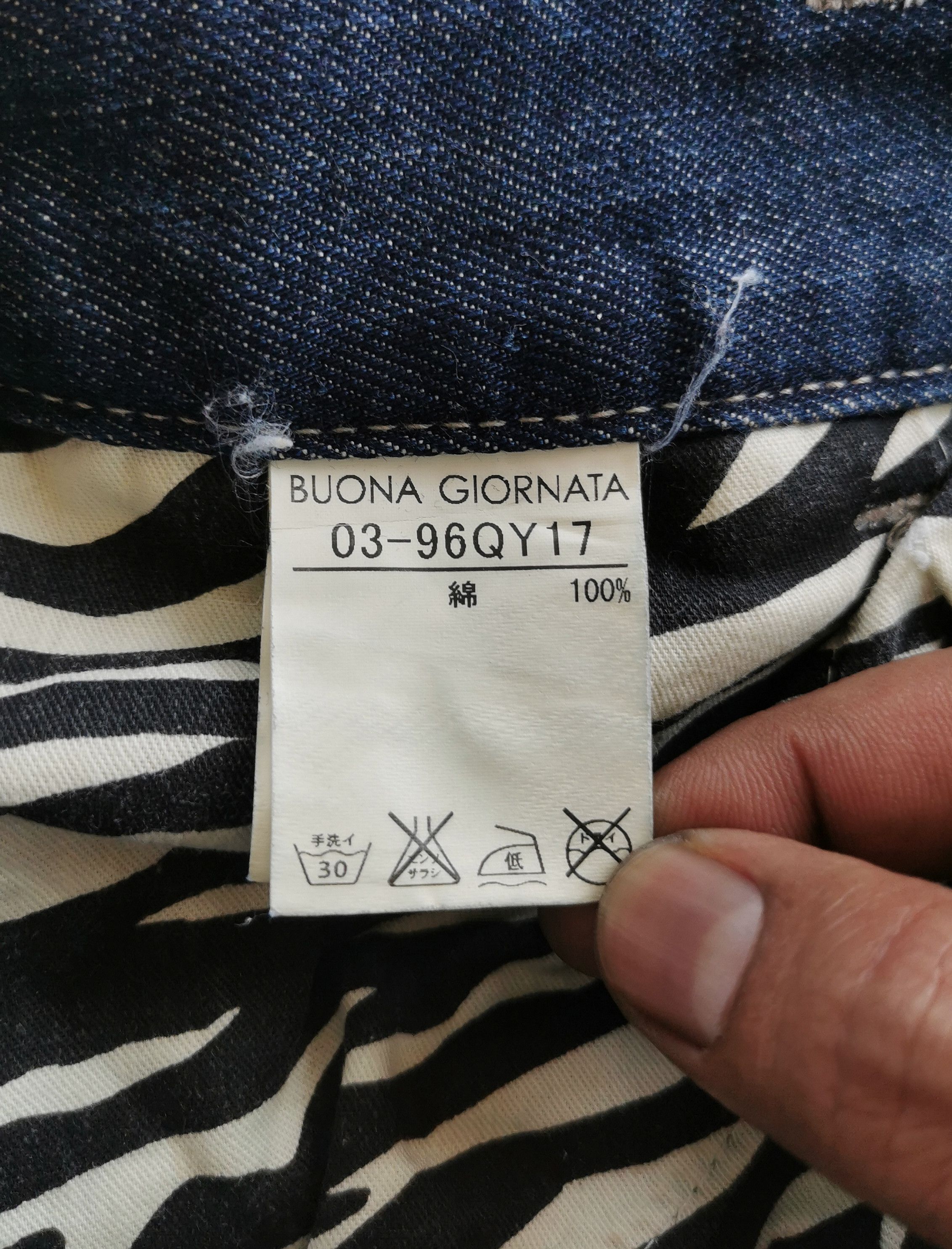 If Six Was Nine Buona Giornata Distressed Jeans Size US 30 / EU 46 - 3 Thumbnail