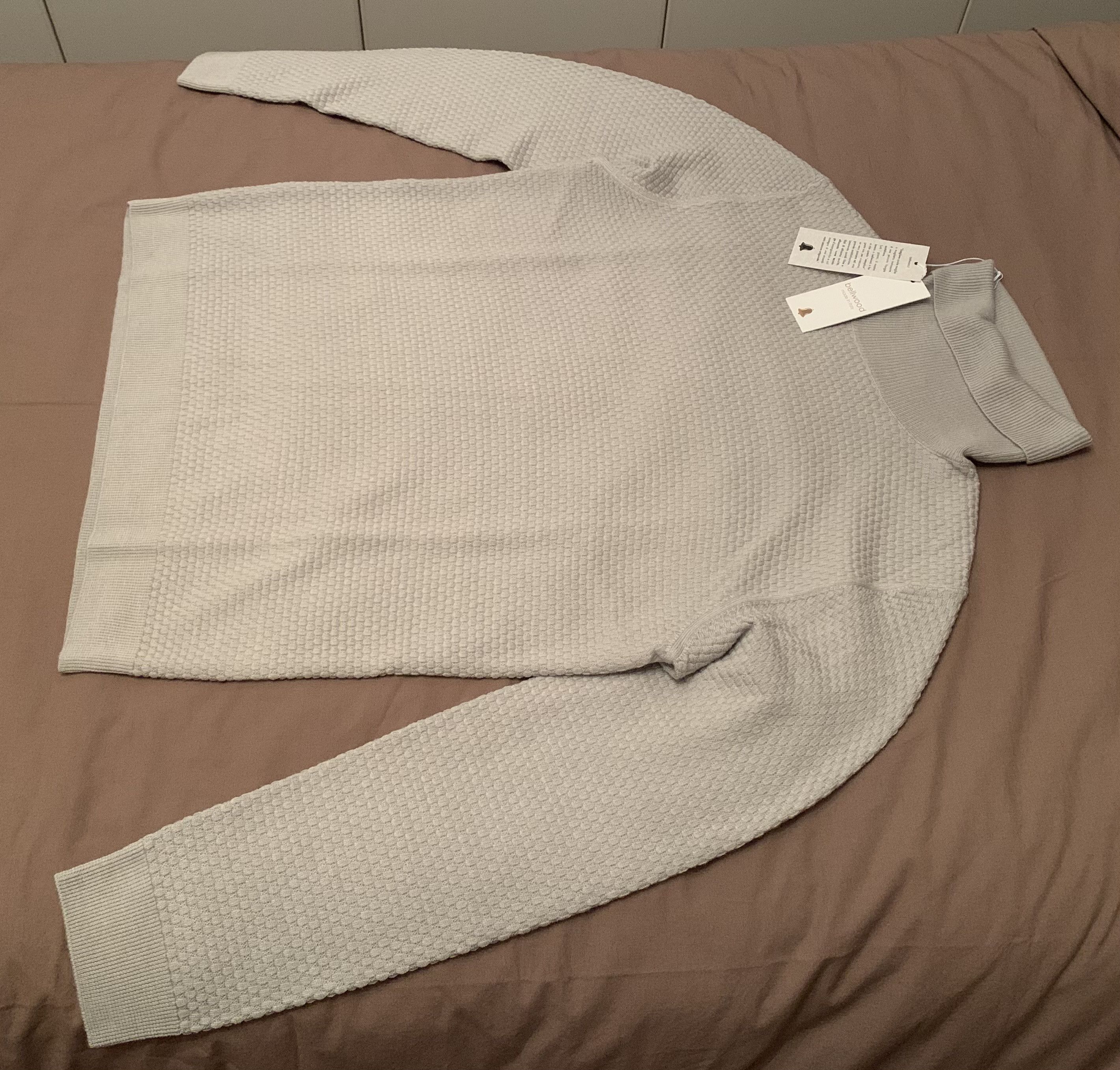 Bellwood Bellwood Men's Sweater, 100% Virgin Wool (retail €250) Size US M / EU 48-50 / 2 - 2 Thumbnail