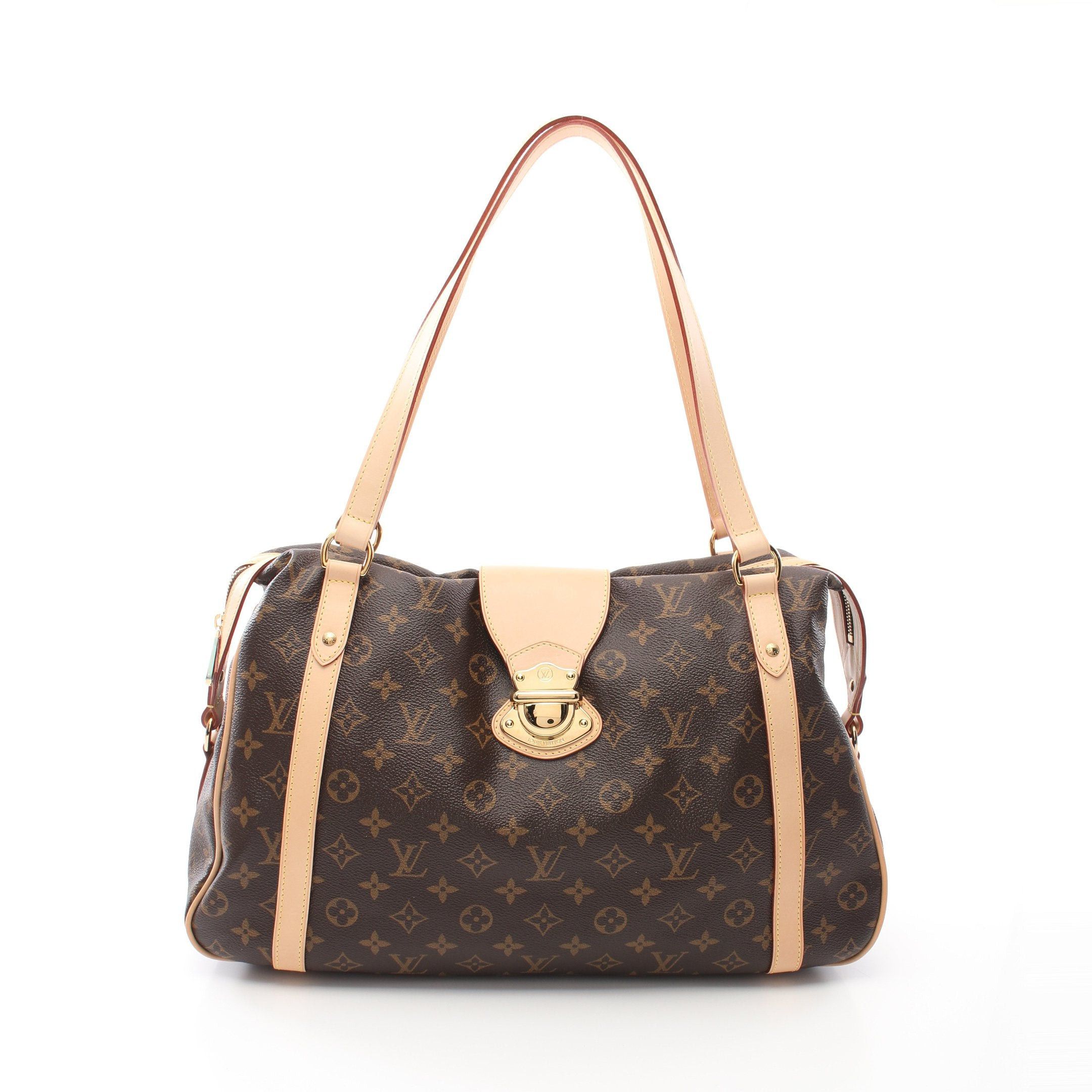 Louis Vuitton Louis Vuitton Stresa Gm Monogram Shoulder Bag Leather Brown Size ONE SIZE - 1 Thumbnail