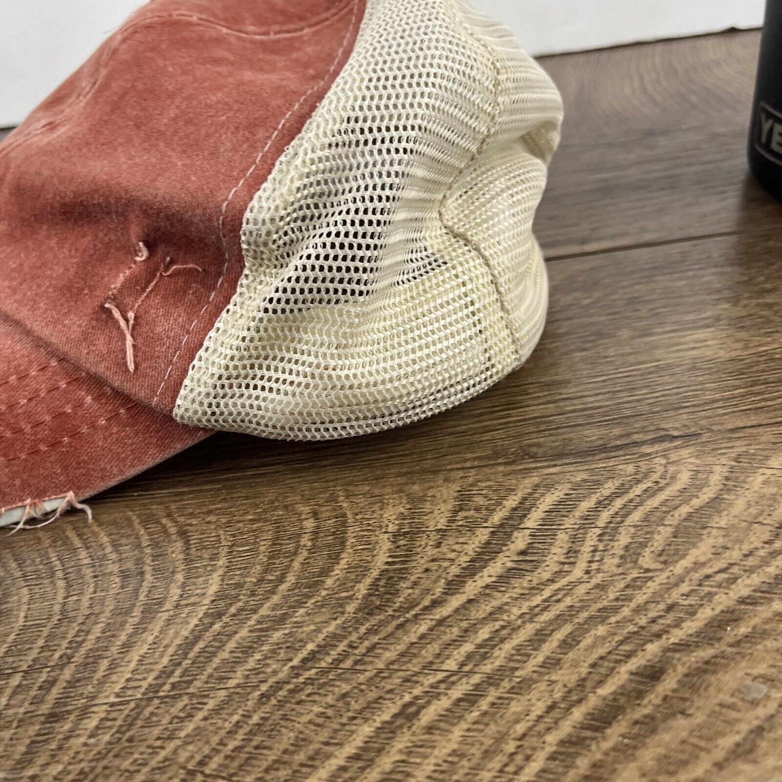 Other Faded Red Baseball Cap Red Hat Adjustable Adult Size Hat Red Size ONE SIZE - 7 Thumbnail
