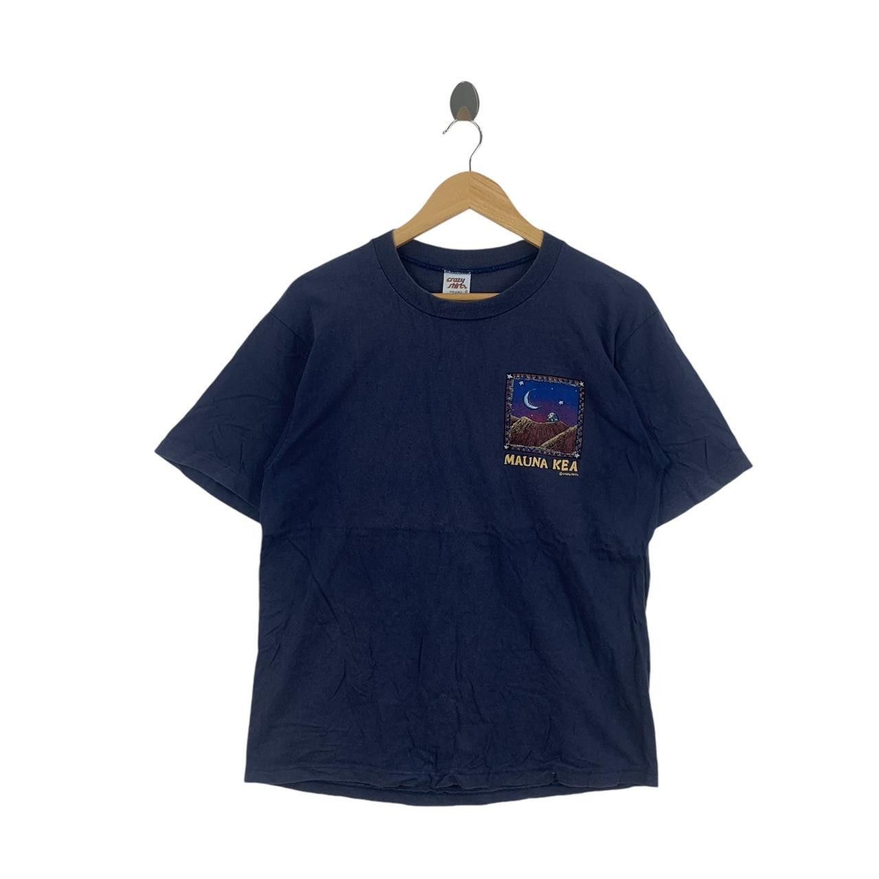 Vintage Vintage 90’ CRAZY SHIRT HAWAII Mauna Kea Tee Shirt Size US M / EU 48-50 / 2 - 2 Thumbnail