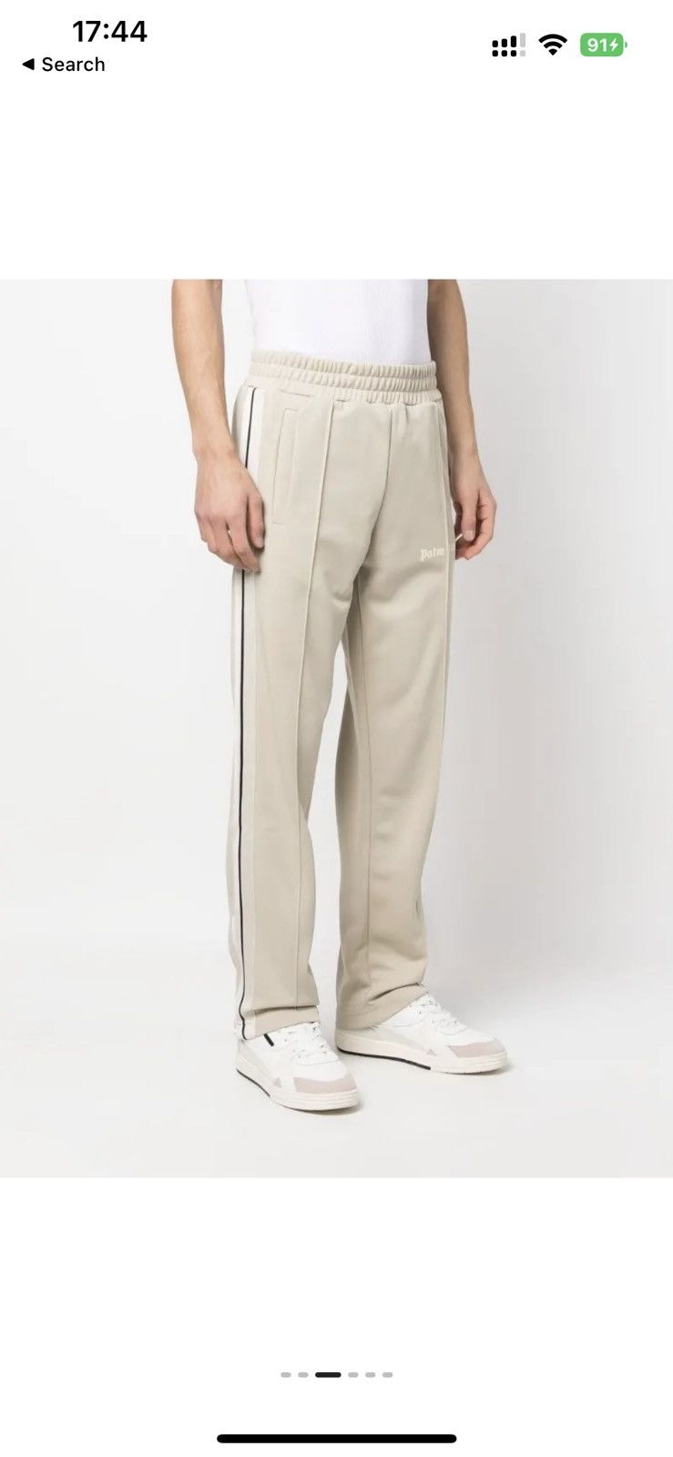 Palm Angels Palm Angels Beige Tracksuit Pants Size US 30 / EU 46 - 7 Thumbnail