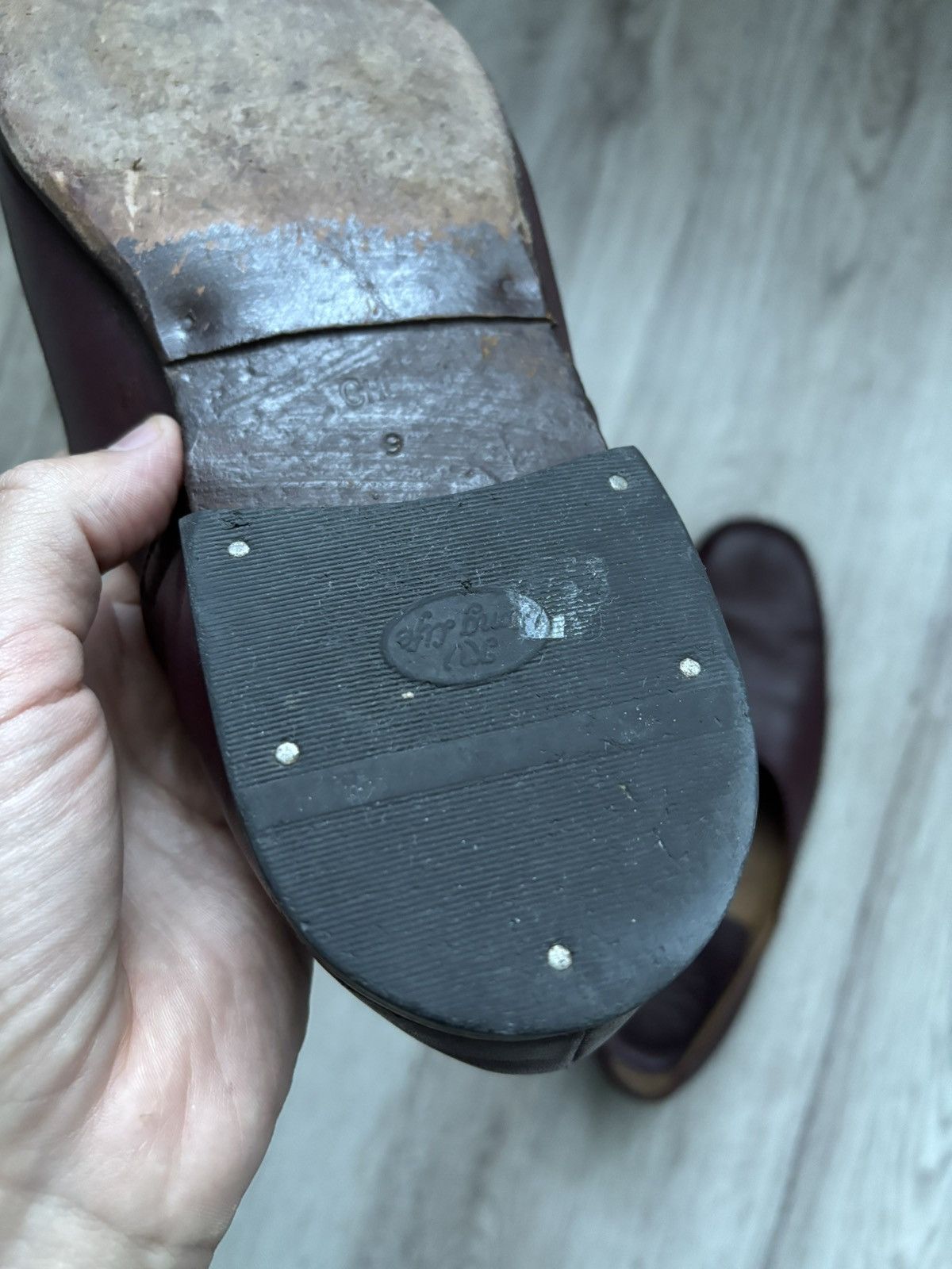 Church's Vintage Church’s Brown Leather Flats Shoes UK 9 / US 10 Size US 10 / EU 43 - 16 Thumbnail
