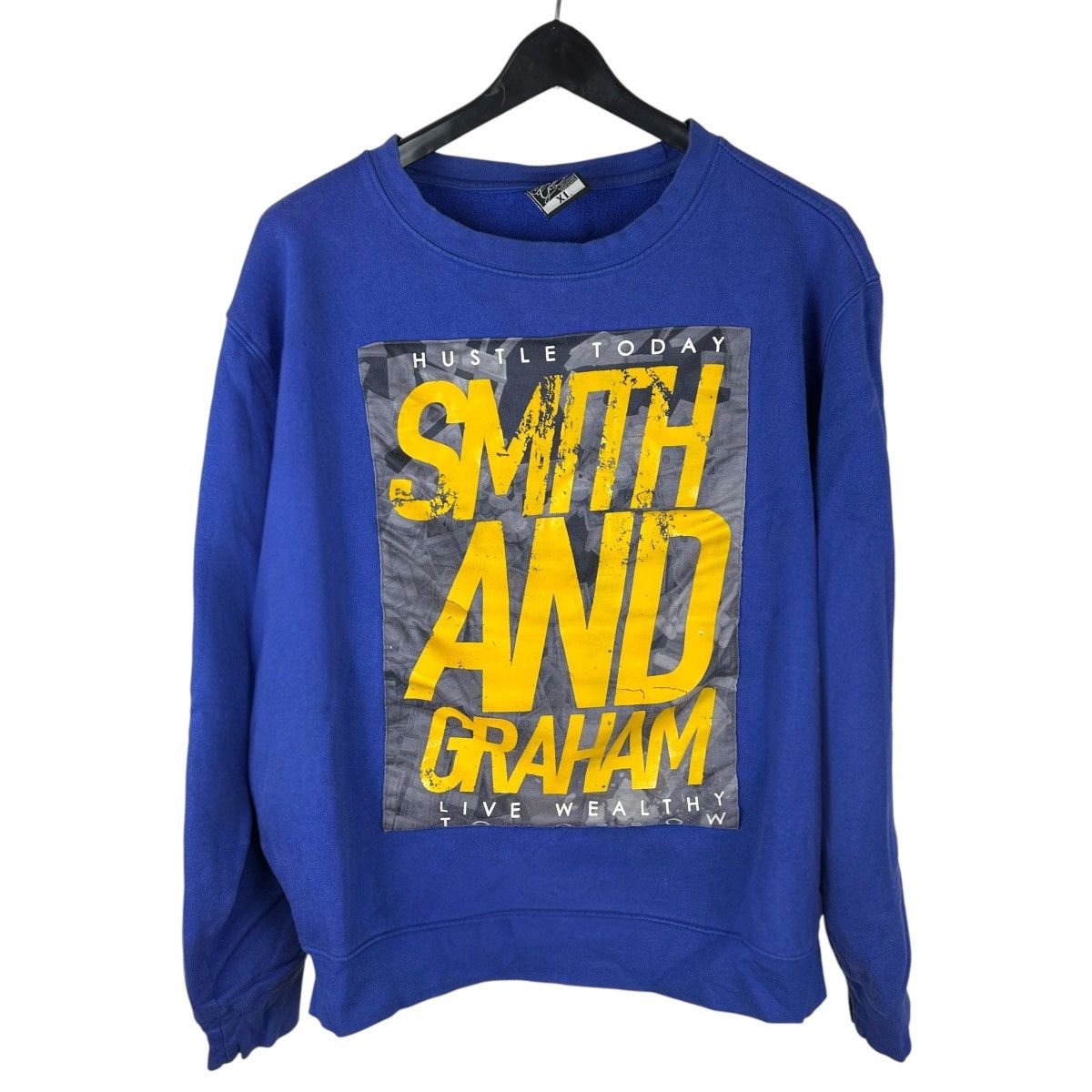 Other Mens Y2K Smith & Graham Hustle Today Sweatshirt Size US XL / EU 56 / 4 - 1 Thumbnail