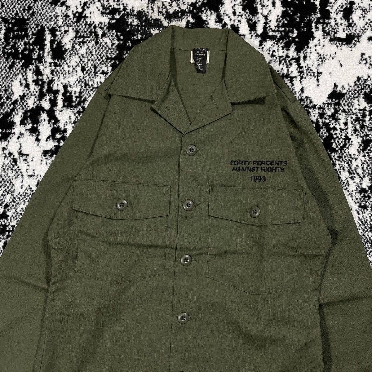 FPAR × Wtaps FORTY PERCENTS AGAINST RIGHTS LS SHIRTS Size US M / EU 48-50 / 2 - 4 Thumbnail