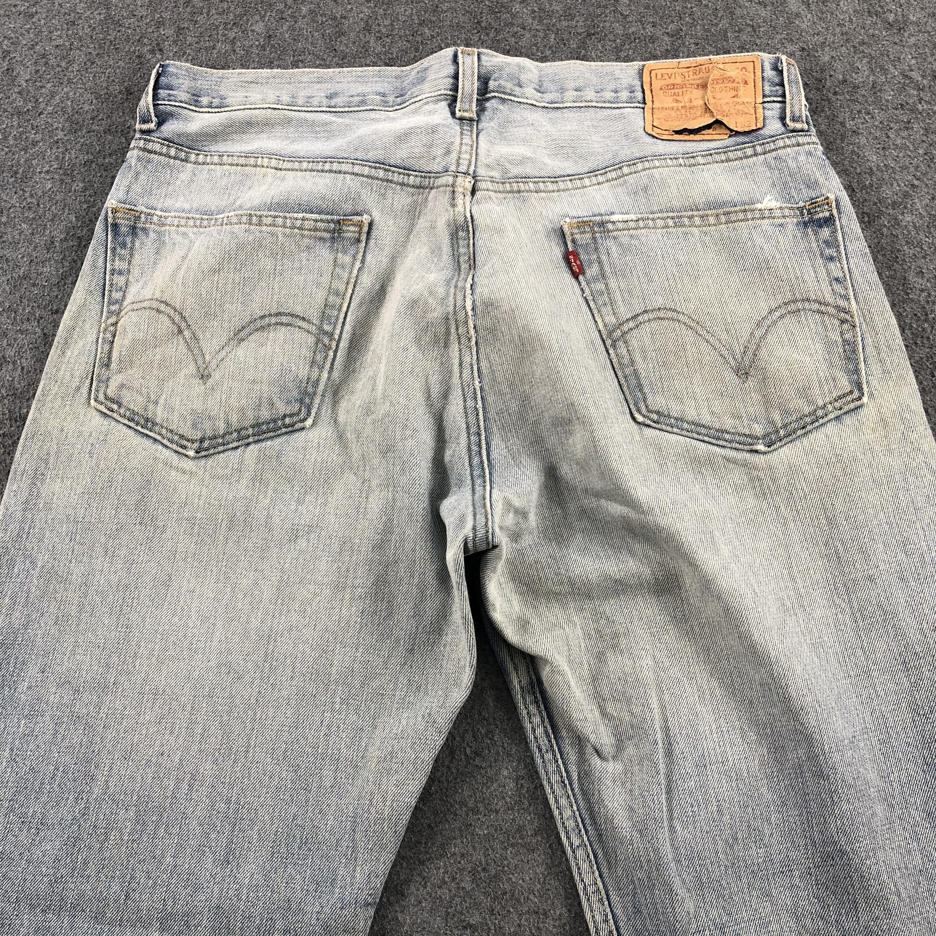 Levi's Vintage Light Wash Levis 505 Jeans-JM1996 Size US 36 / EU 52 - 5 Thumbnail