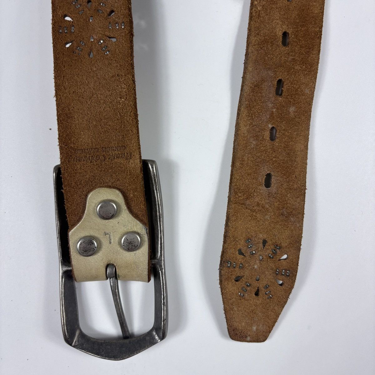 Vintage Vintage studded leather belt Size ONE SIZE - 8 Thumbnail