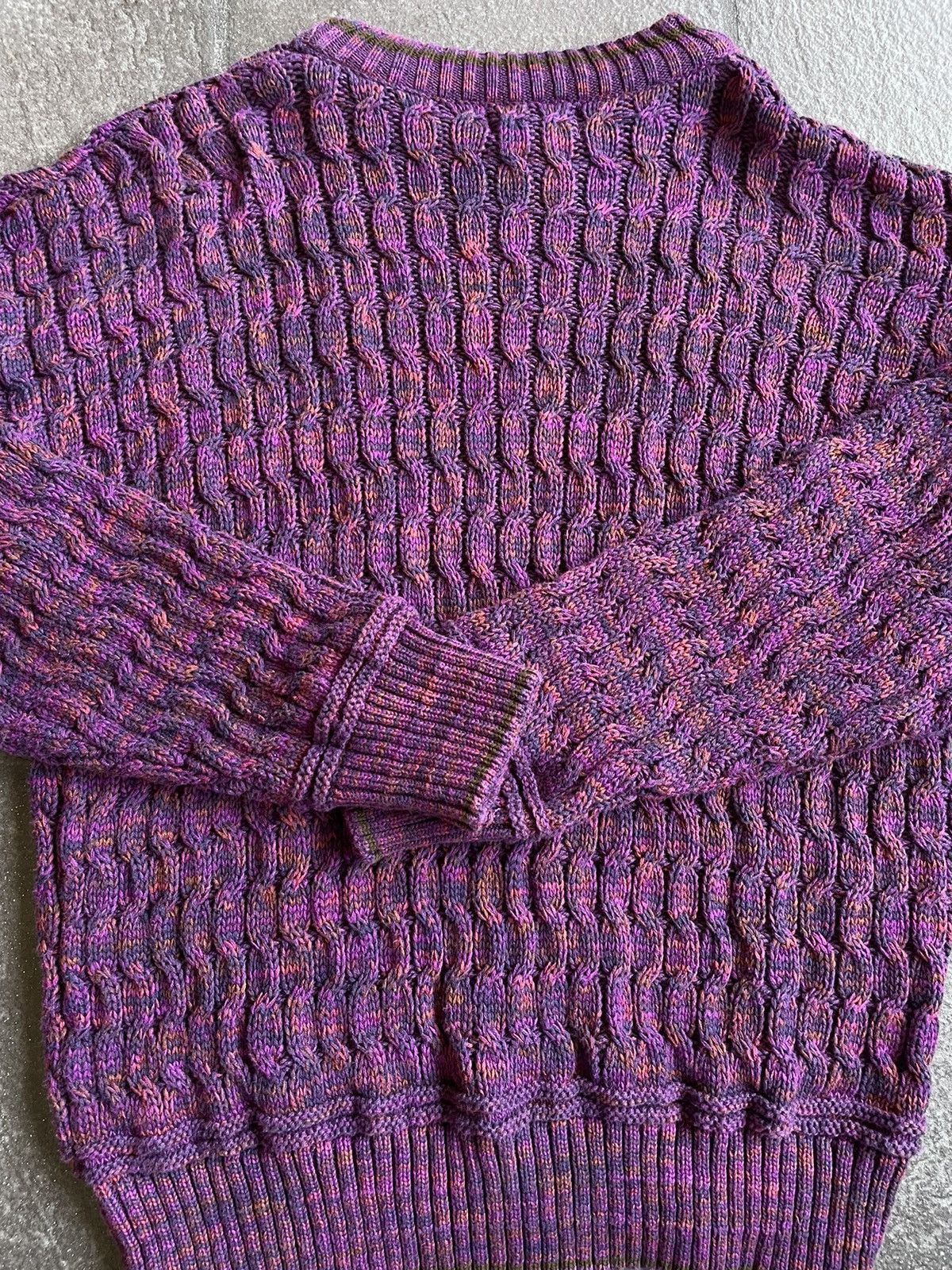Alexander Julian Vintage Purple Knit Sweater Size US M / EU 48-50 / 2 - 5 Thumbnail