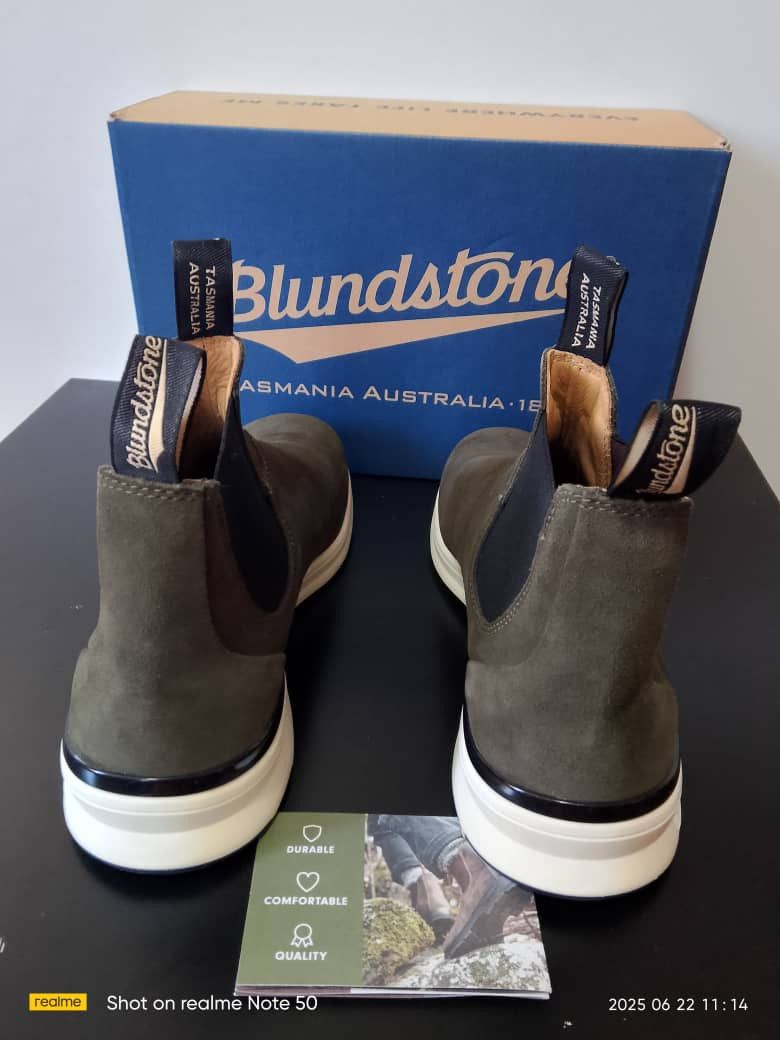 Blundstone Bootes Chelsea Blundstone/Dark Green Le Tg:43 Size US 10.5 / EU 43-44 - 8 Thumbnail