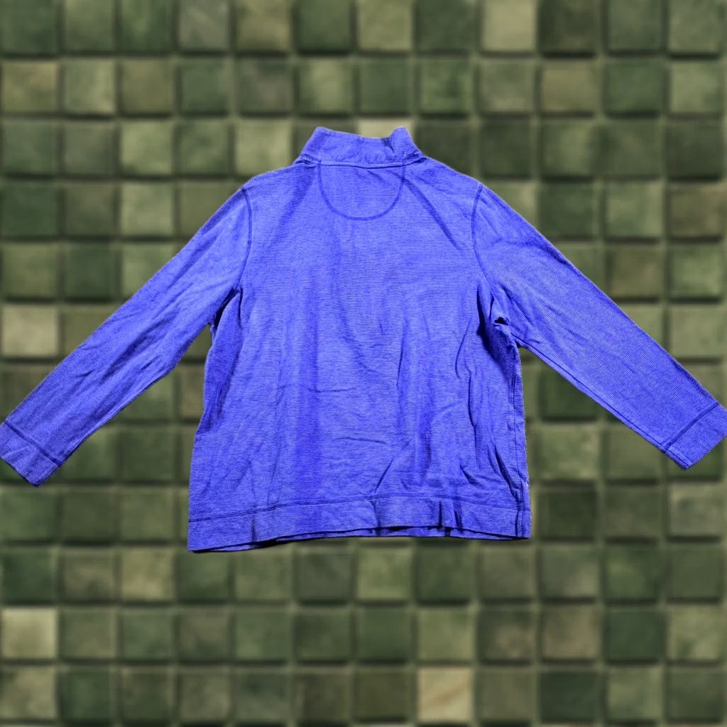 Talbots Talbots Top Womens 2X Plus Purple Cotton Blend 1/2 Zip Long Sleeve Active Golf Tennis Walking Size XXL / US 16-18 / IT 52-54 - 1 Thumbnail