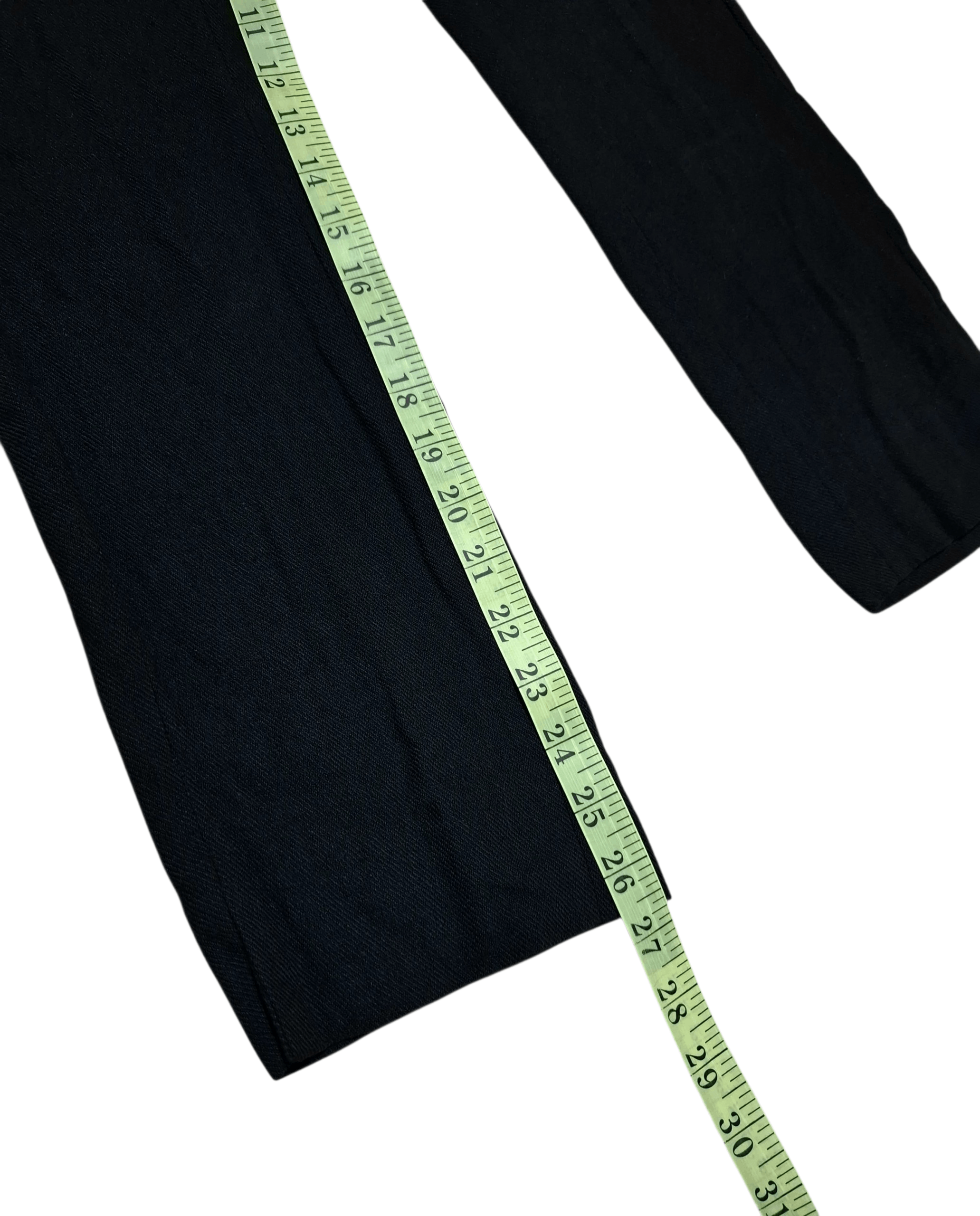 Ann Demeulemeester Ann Demeulemeester Belted Wool-Linen Trousers Size 28" / US 6 / IT 42 - 23 Thumbnail
