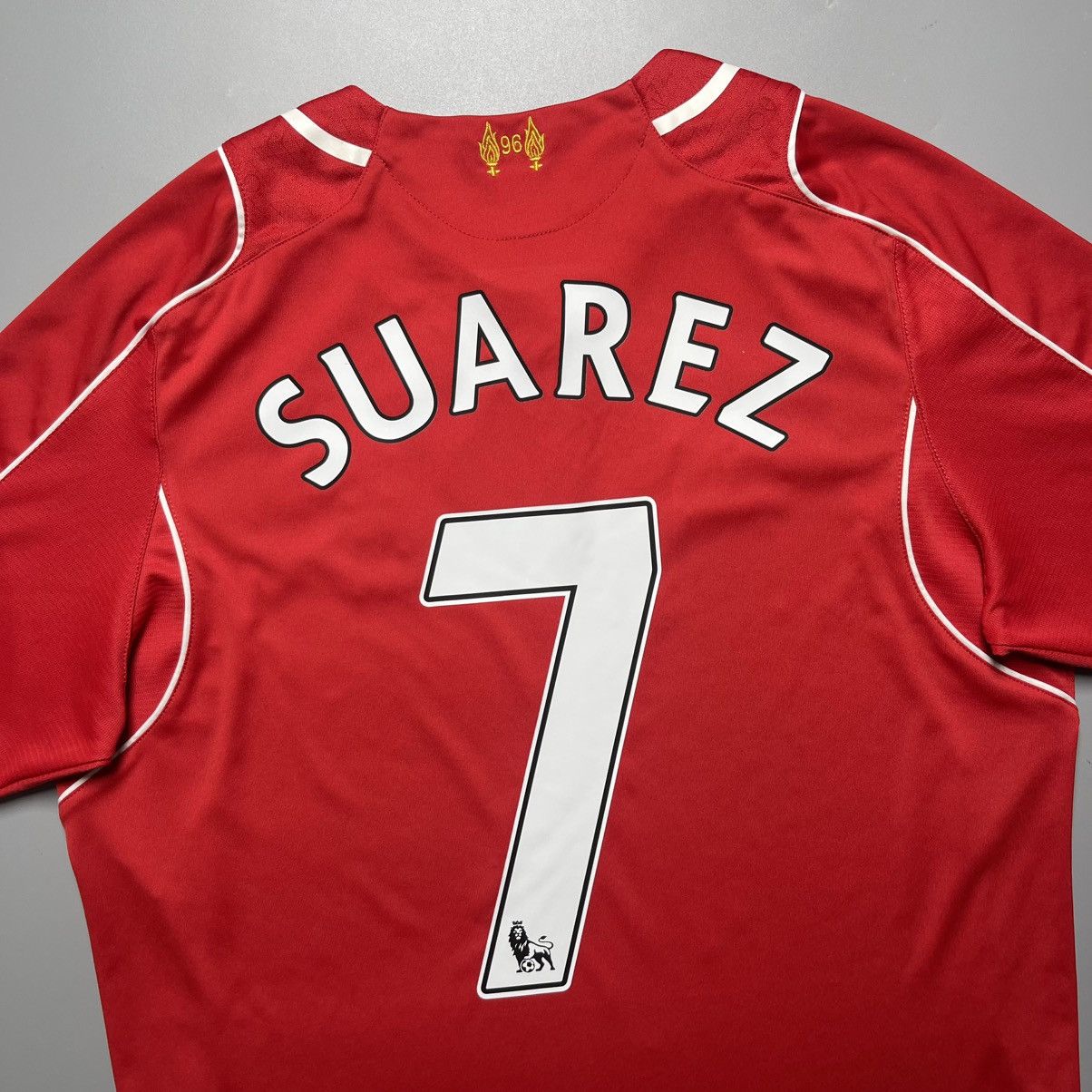 Warrior LIVERPOOL WARRIOR 2014/2015 FOOTBALL HOME JERSEY #7 SUAREZ Size US M / EU 48-50 / 2 - 12 Thumbnail