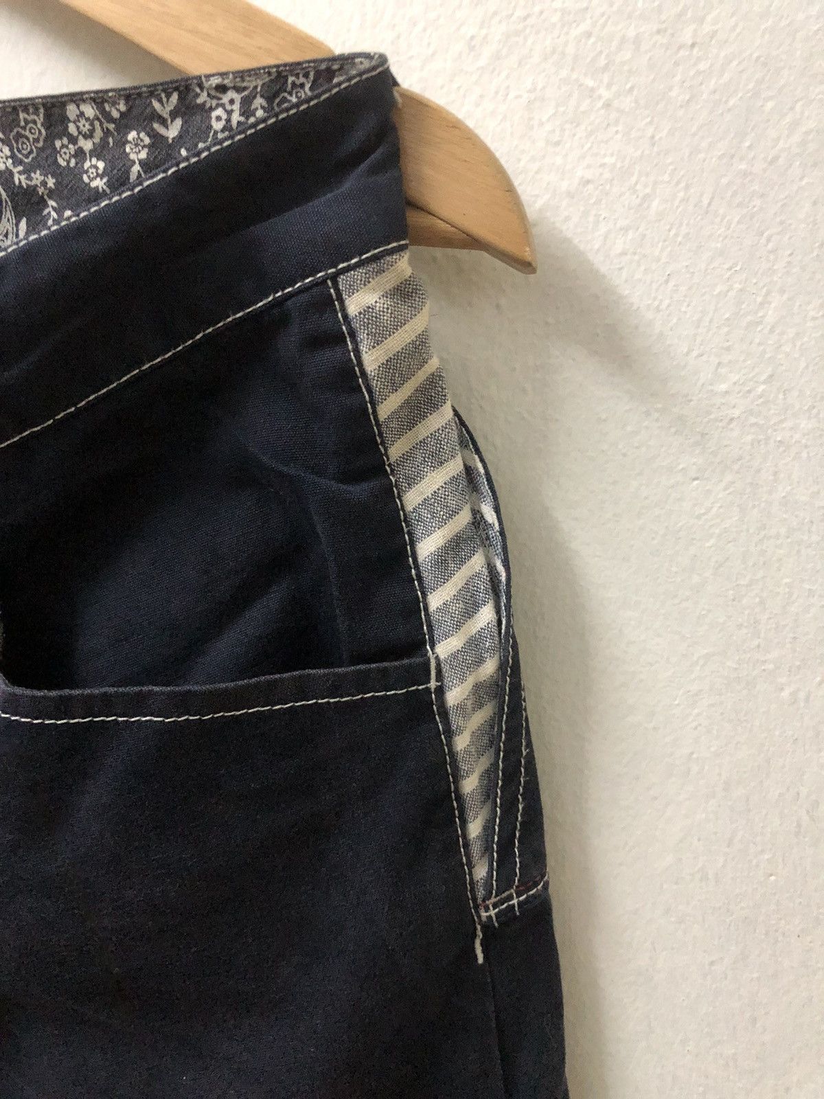 Japanese Brand × semanticdesign Semantic Design three-quarter shorts double layer backhit Size US 31 - 5 Thumbnail