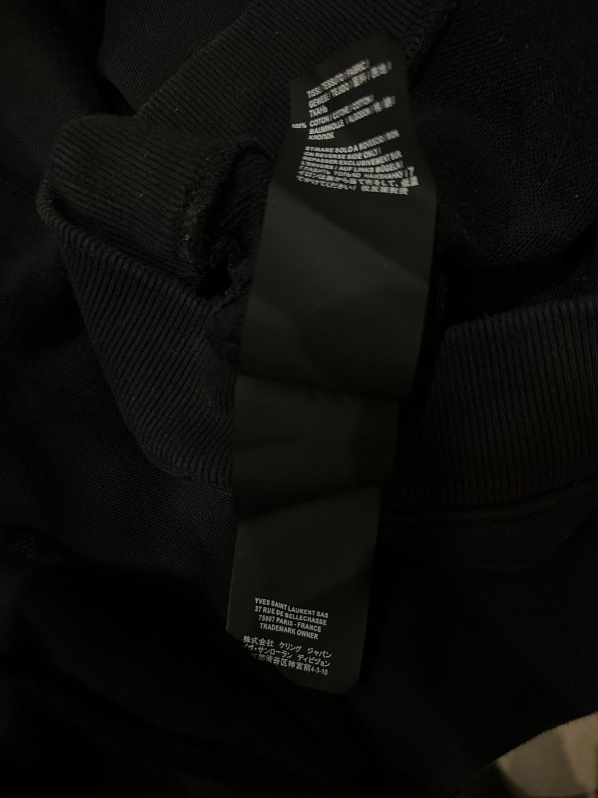 Saint Laurent Paris saint laurent hoodie Size US L / EU 52-54 / 3 - 5 Thumbnail