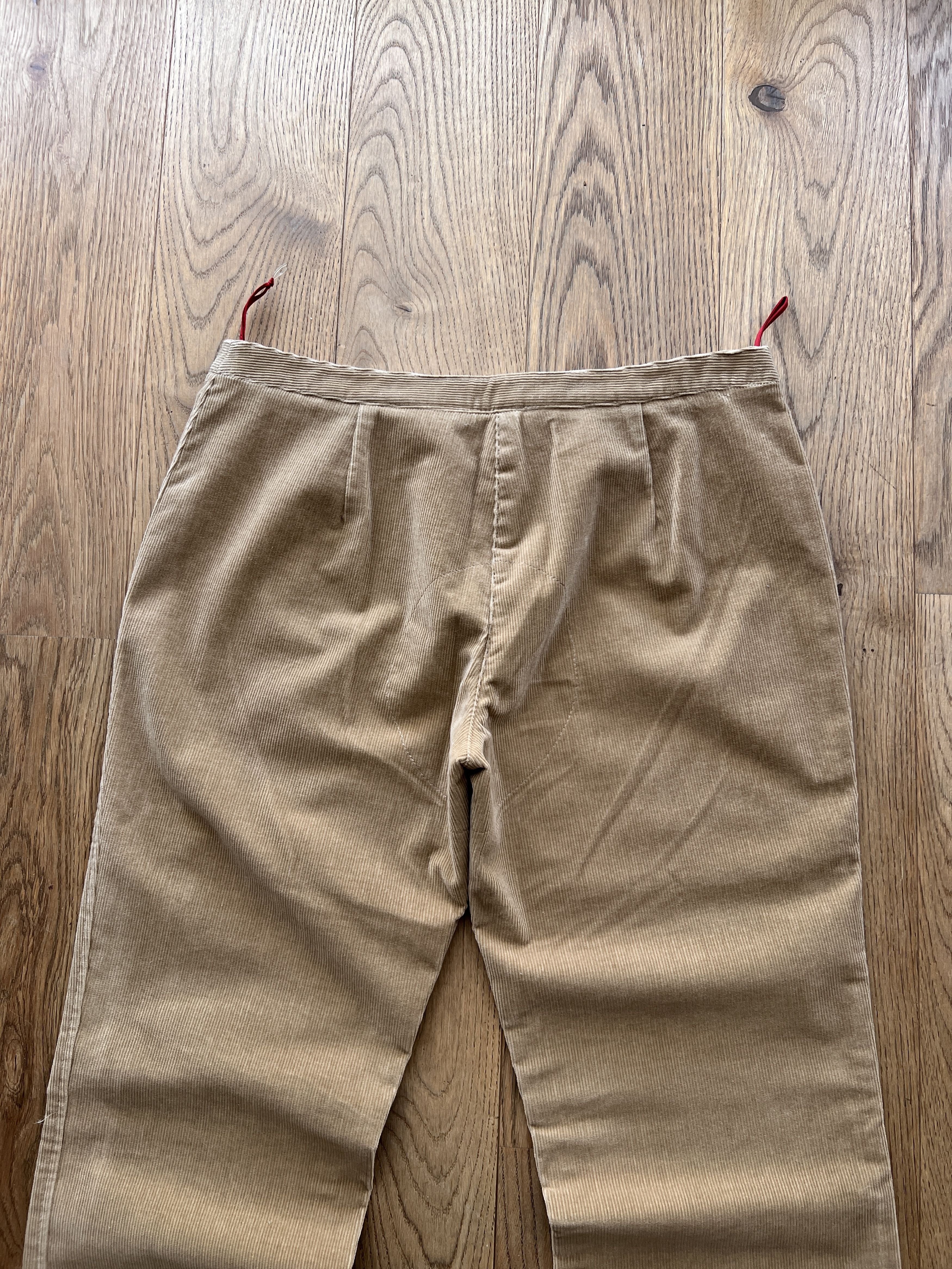Prada Prada VTG 2000s corduroy bootcut flared pants luxury red tab Size US 31 - 23 Thumbnail