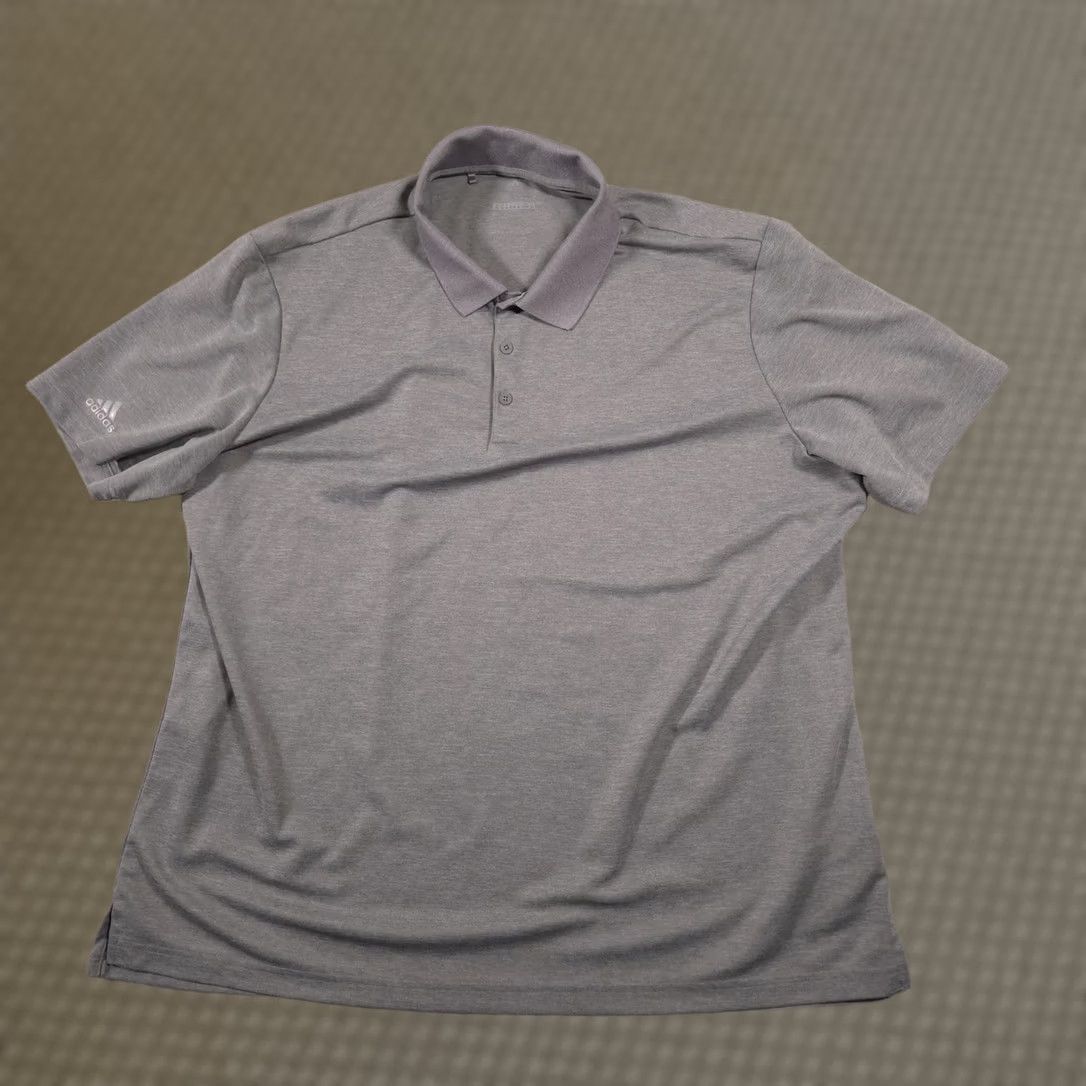 Adidas Adidas Polo Shirt Mens 2XL Gray Golf Performance Lightweight Top Size US XXL / EU 58 / 5 - 1 Thumbnail