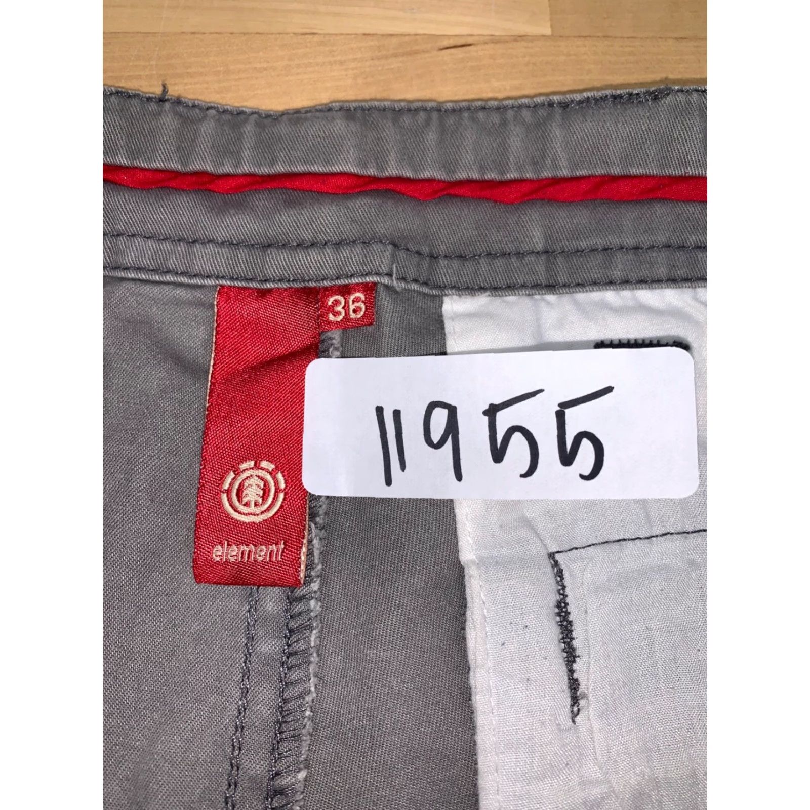 Element Element Pants Skateboarding Men 36x28 Gray Distress Pockets 11955 Size US 36 / EU 52 - 2 Thumbnail
