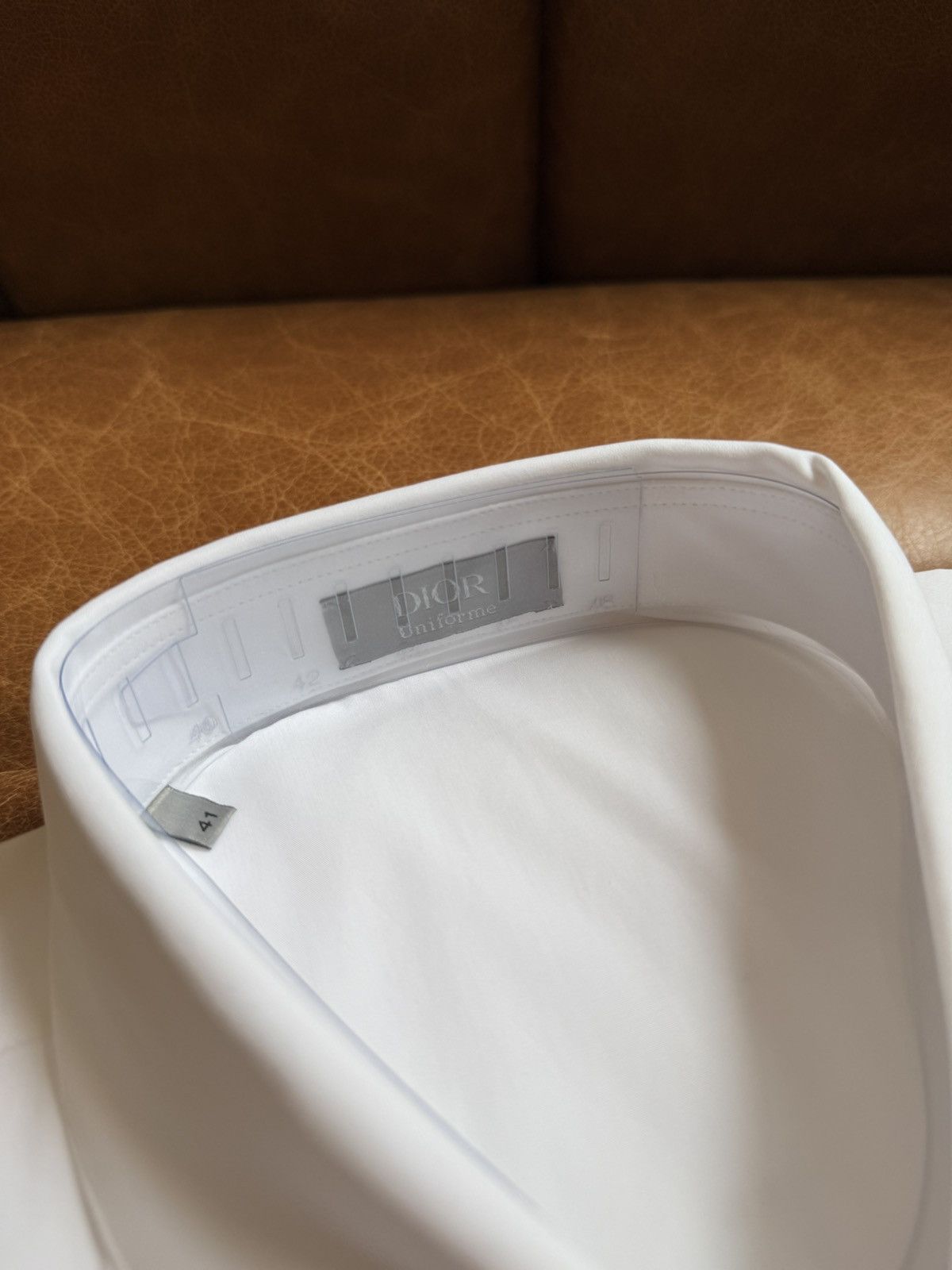 Dior White CD Icon White Shirt Size 40R - 3 Thumbnail